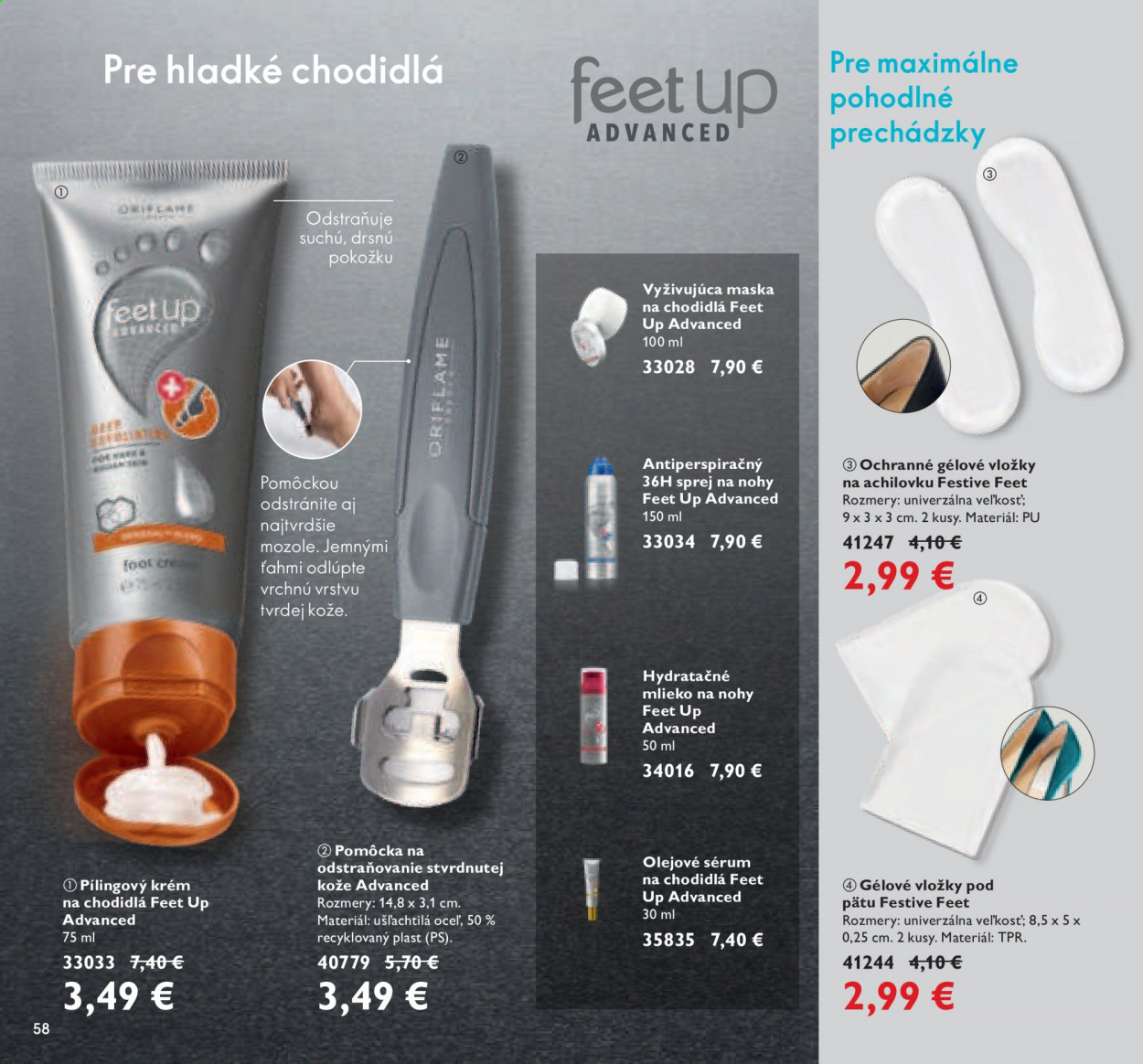 Leták Oriflame - 6.7.2021 - 26.7.2021. Strana 58