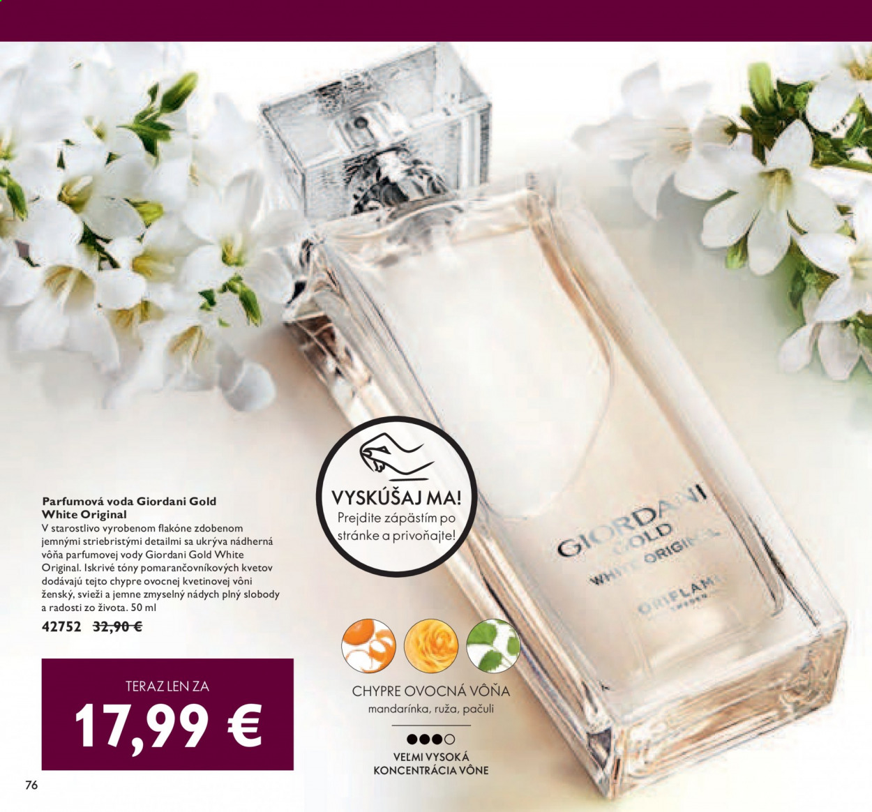 Leták Oriflame - 6.7.2021 - 26.7.2021. Strana 76