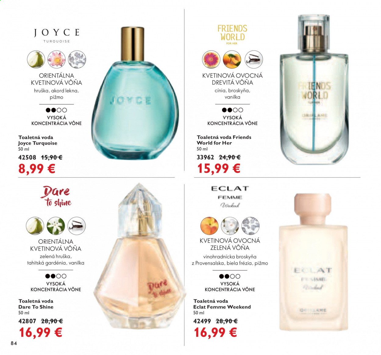 Leták Oriflame - 6.7.2021 - 26.7.2021. Strana 84