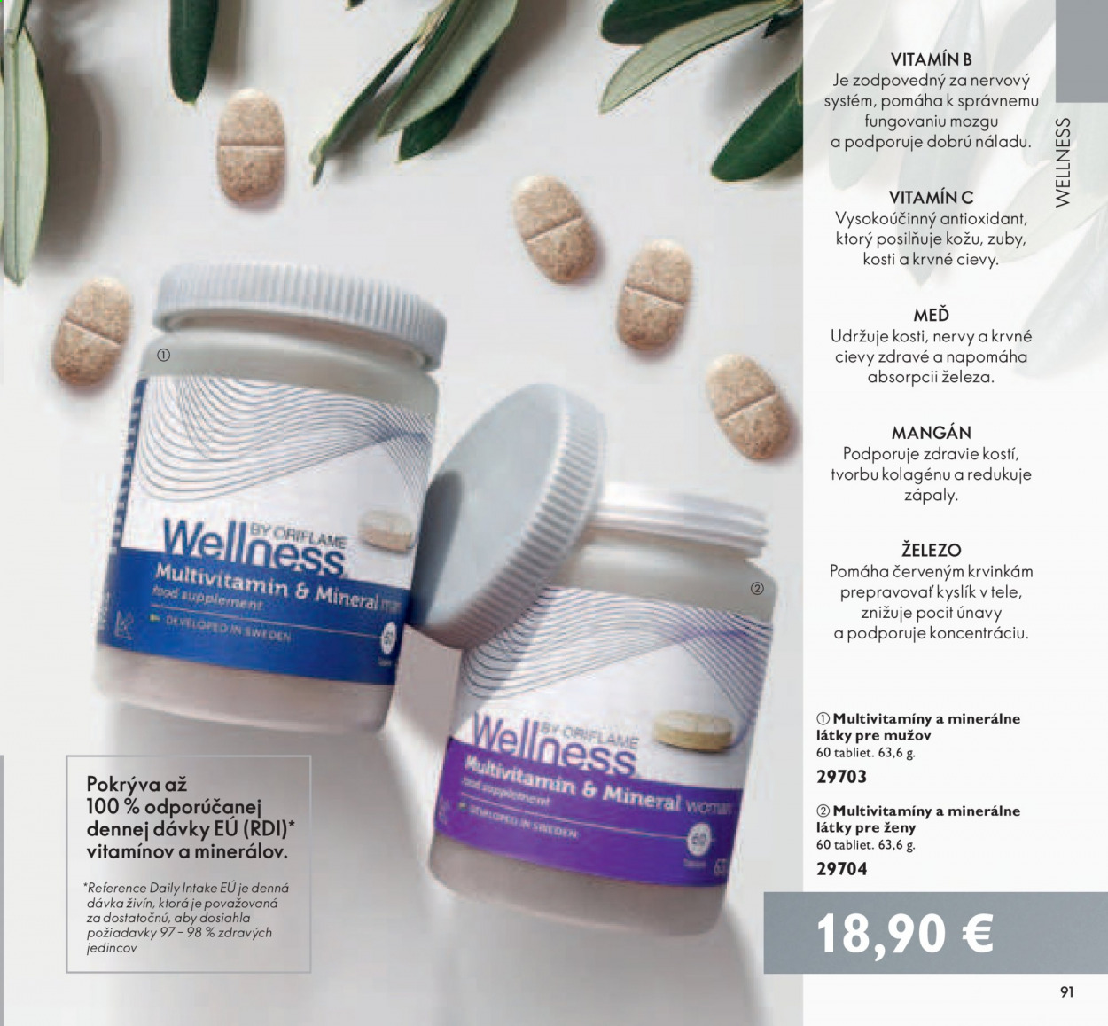 Leták Oriflame - 6.7.2021 - 26.7.2021. Strana 91
