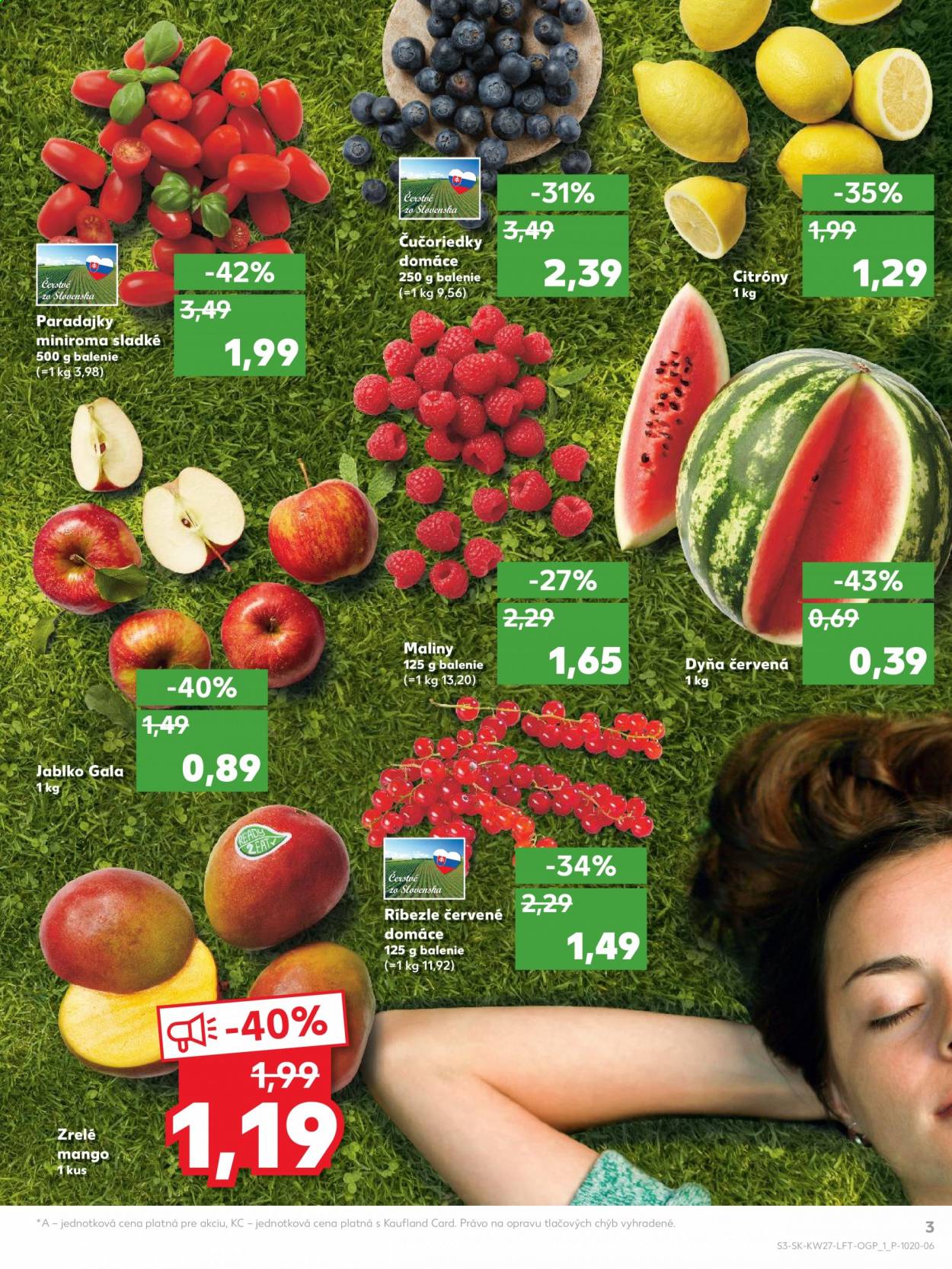 Leták Kaufland - 8.7.2021 - 14.7.2021. Strana 3