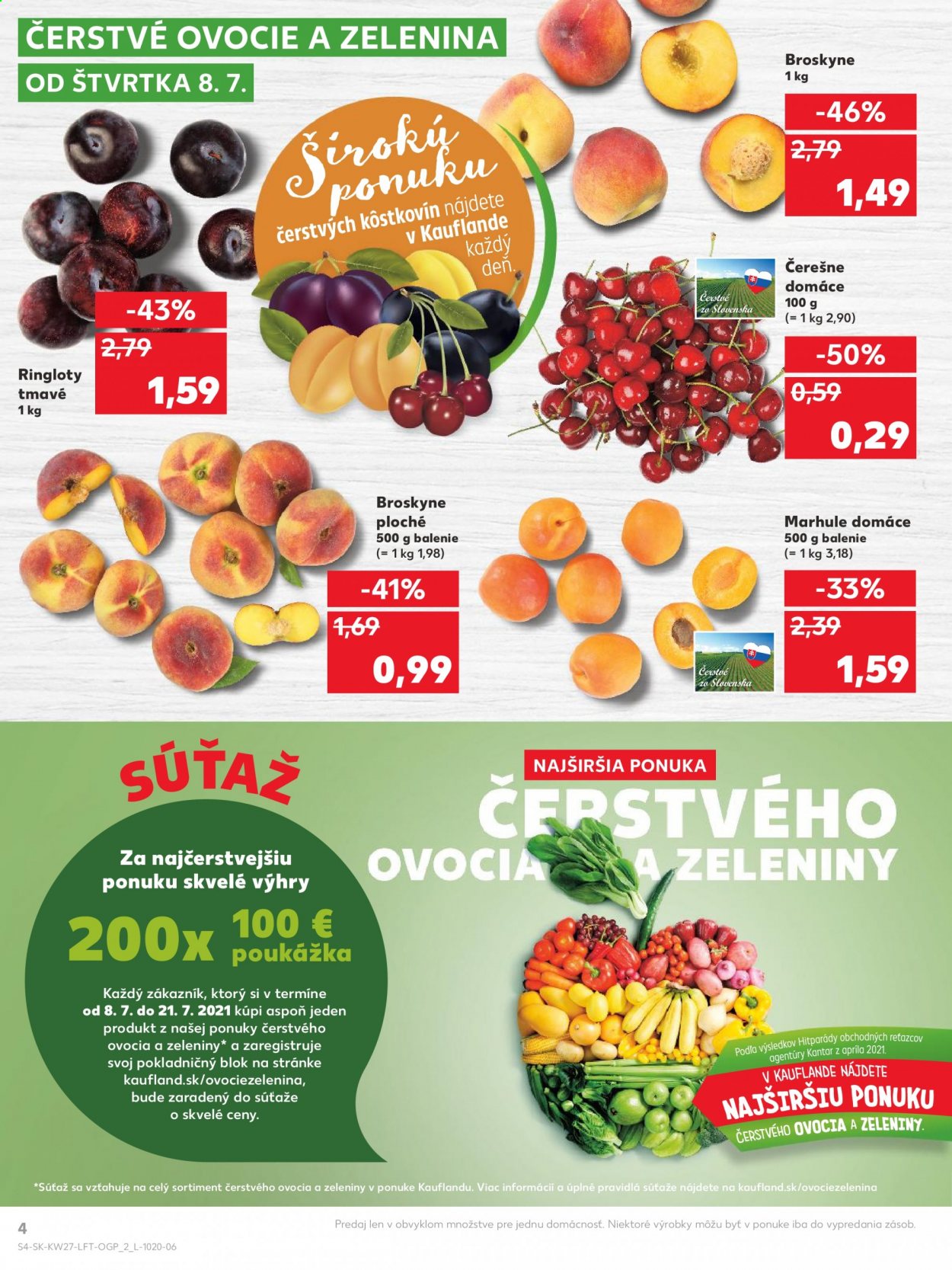 Leták Kaufland - 8.7.2021 - 14.7.2021. Strana 4