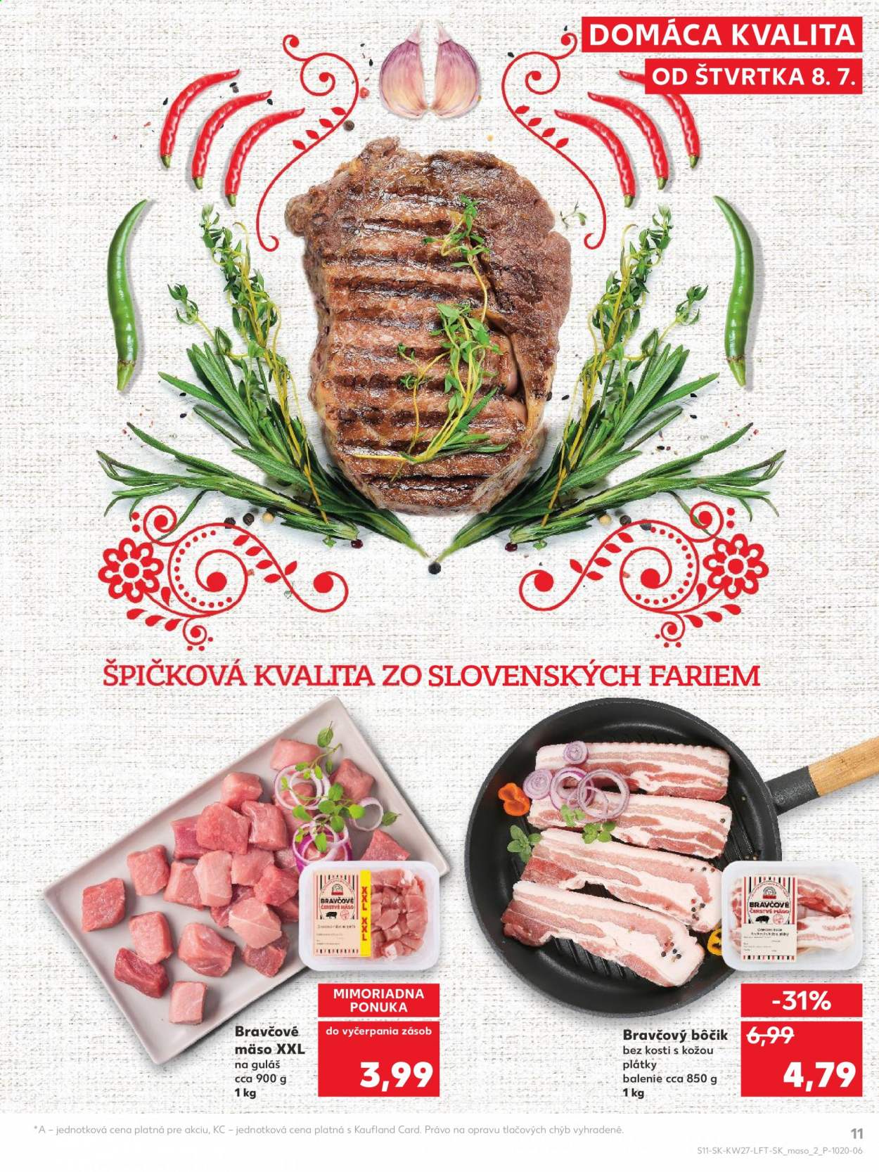 Leták Kaufland - 8.7.2021 - 14.7.2021. Strana 11
