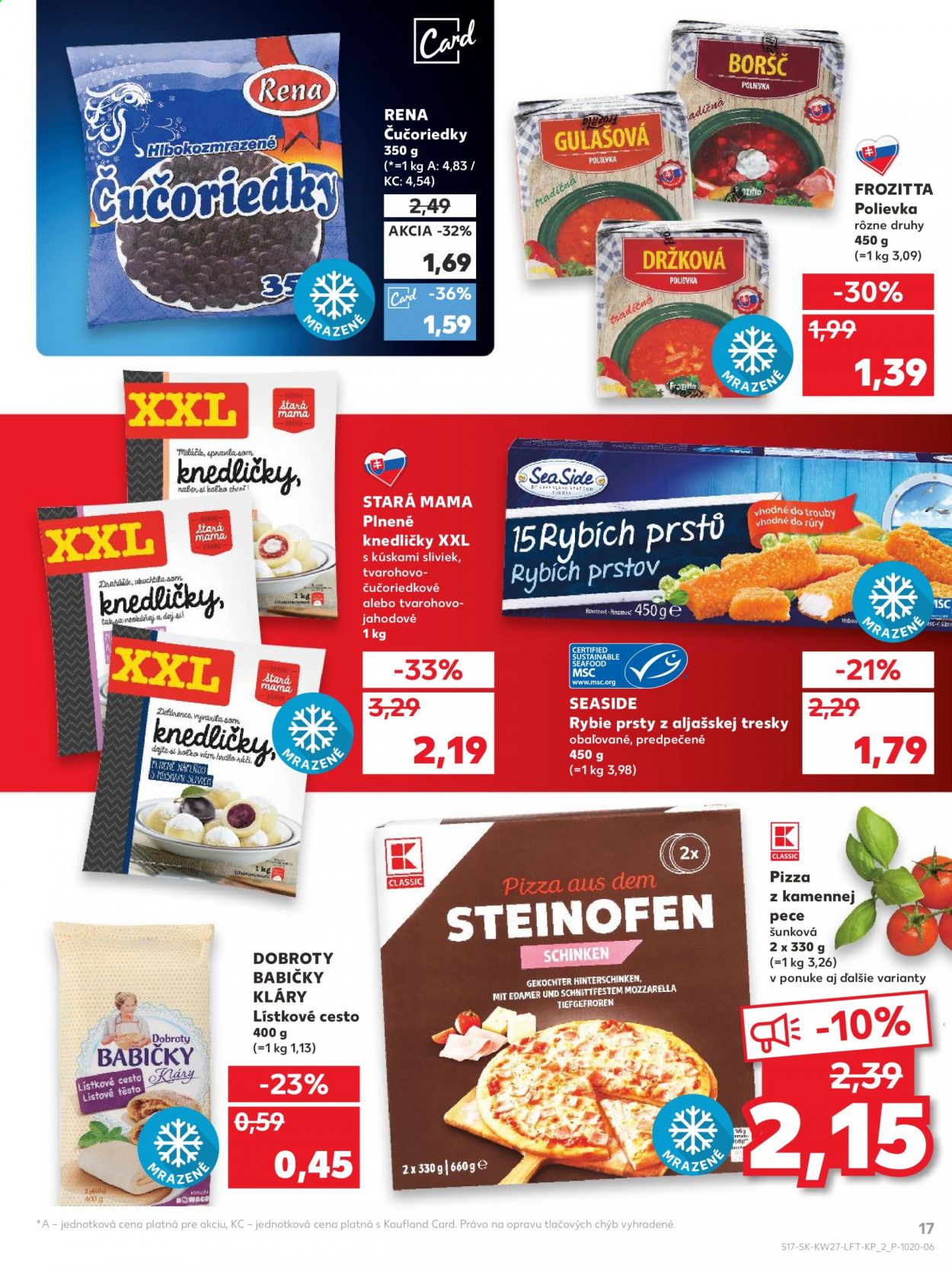 Leták Kaufland - 8.7.2021 - 14.7.2021. Strana 17