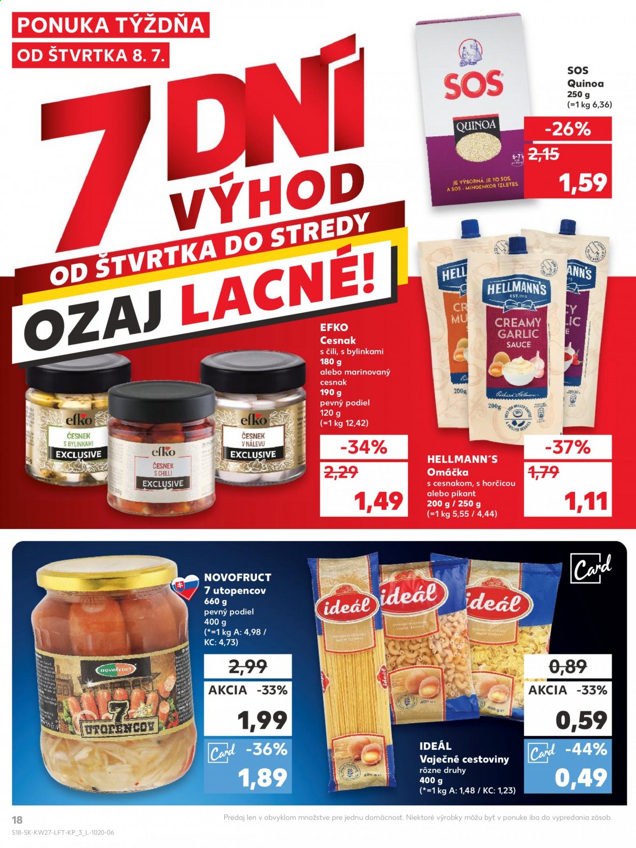 Leták Kaufland - 8.7.2021 - 14.7.2021. Strana 18