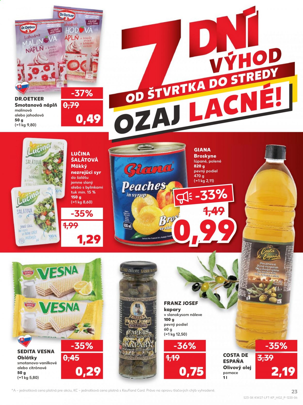 Leták Kaufland - 8.7.2021 - 14.7.2021. Strana 23