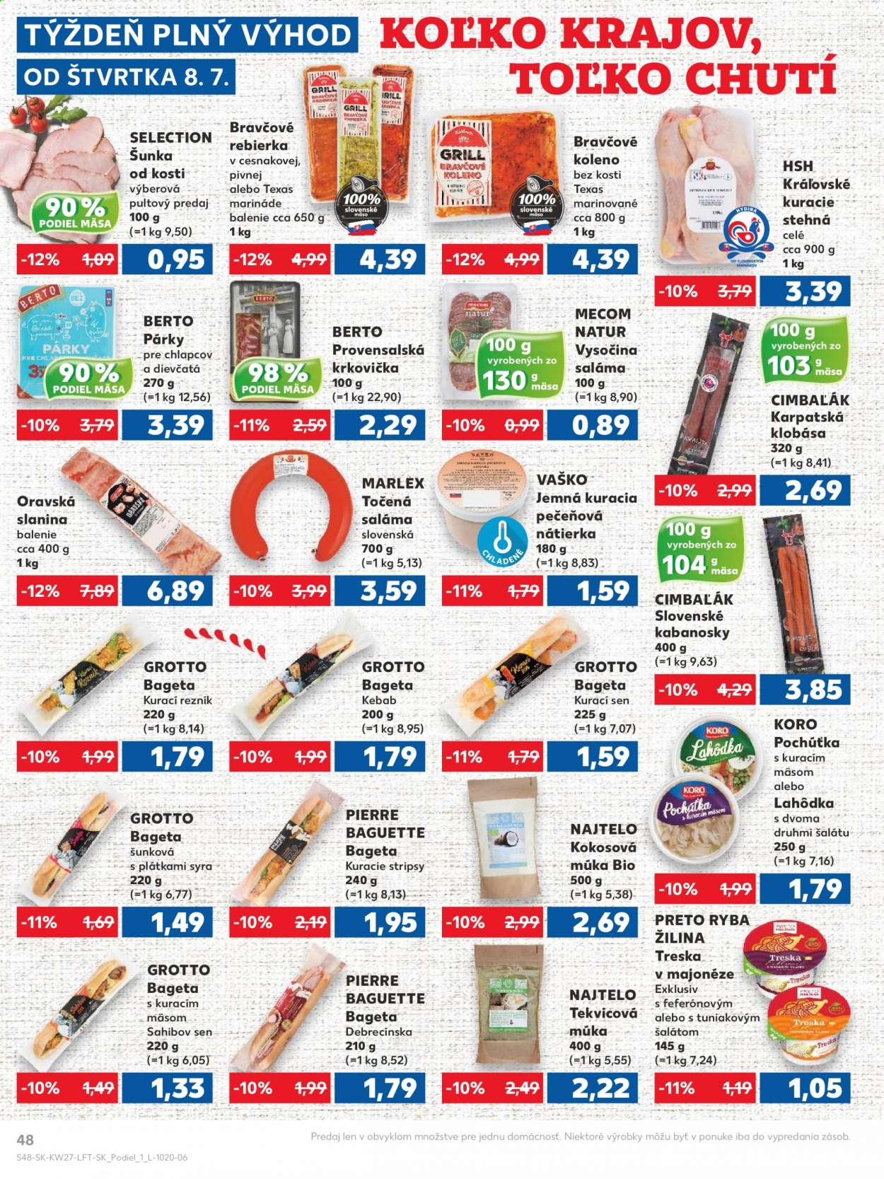 Leták Kaufland - 8.7.2021 - 14.7.2021. Strana 48