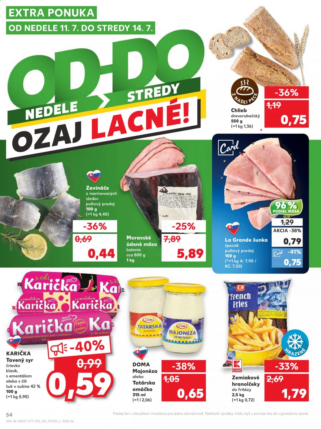 Leták Kaufland - 8.7.2021 - 14.7.2021. Strana 54