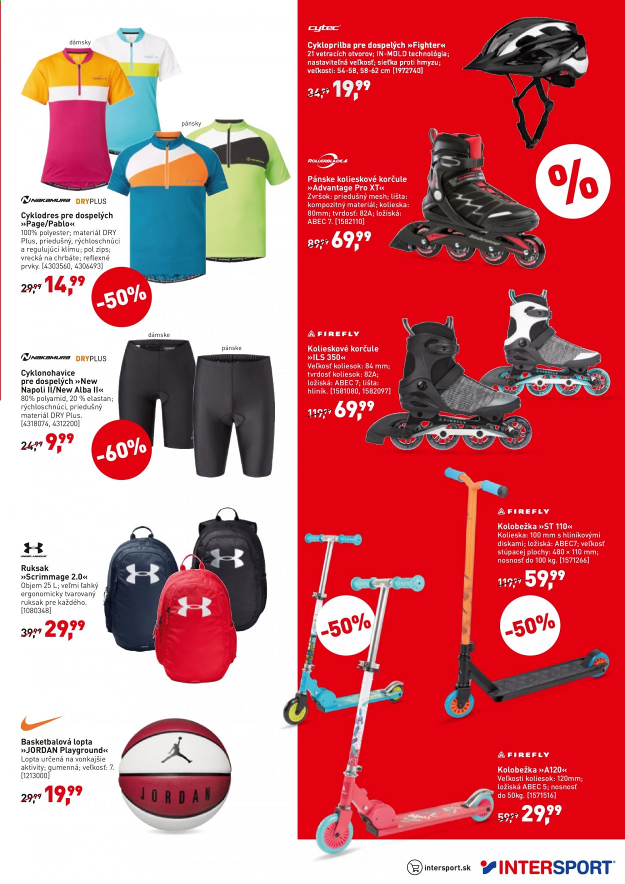 Leták Intersport - 7.7.2021 - 31.7.2021. Strana 3