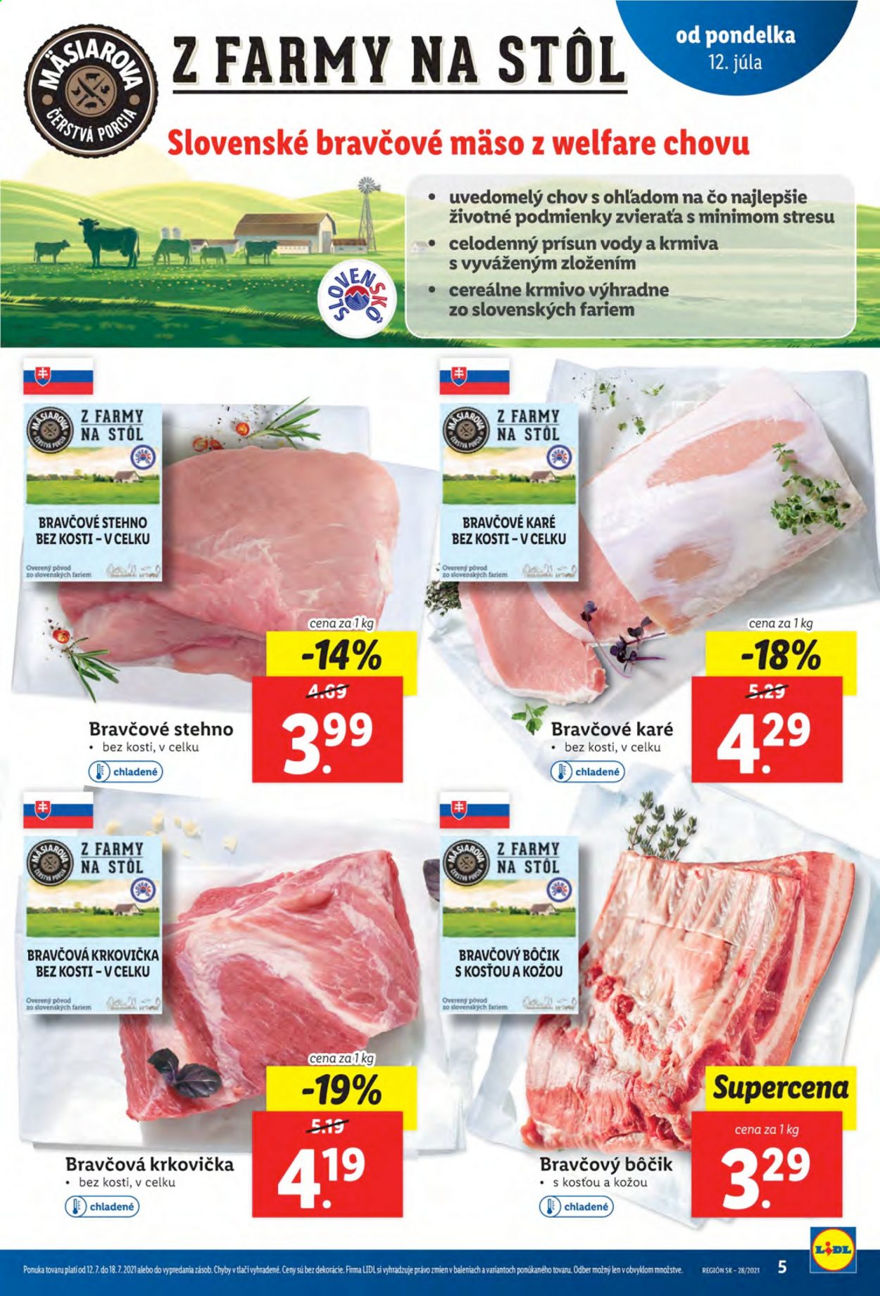 Leták Lidl - 12.7.2021 - 18.7.2021. Strana 5