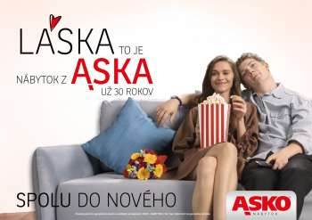Leták Asko Nábytok.