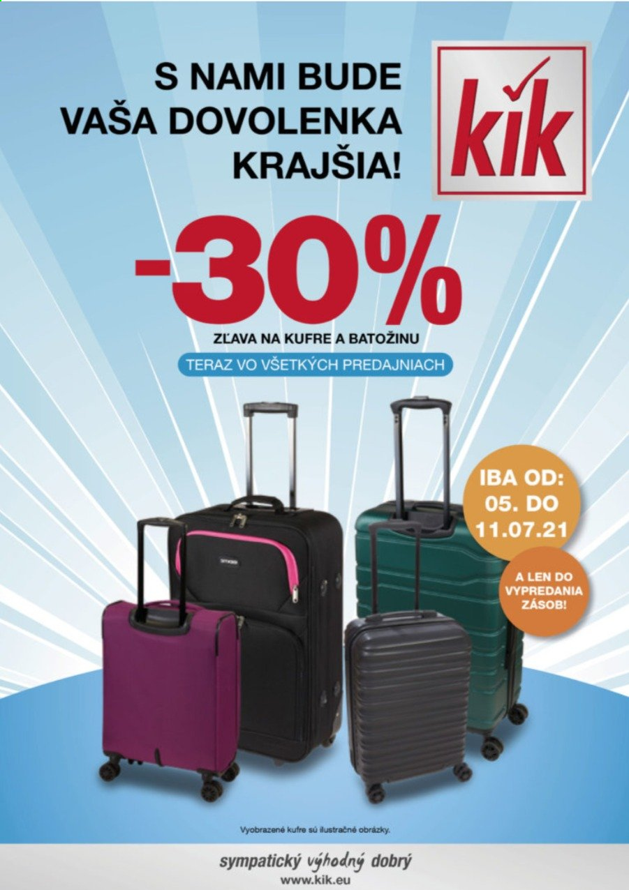 Leták kik - 5.7.2021 - 11.7.2021. Strana 1