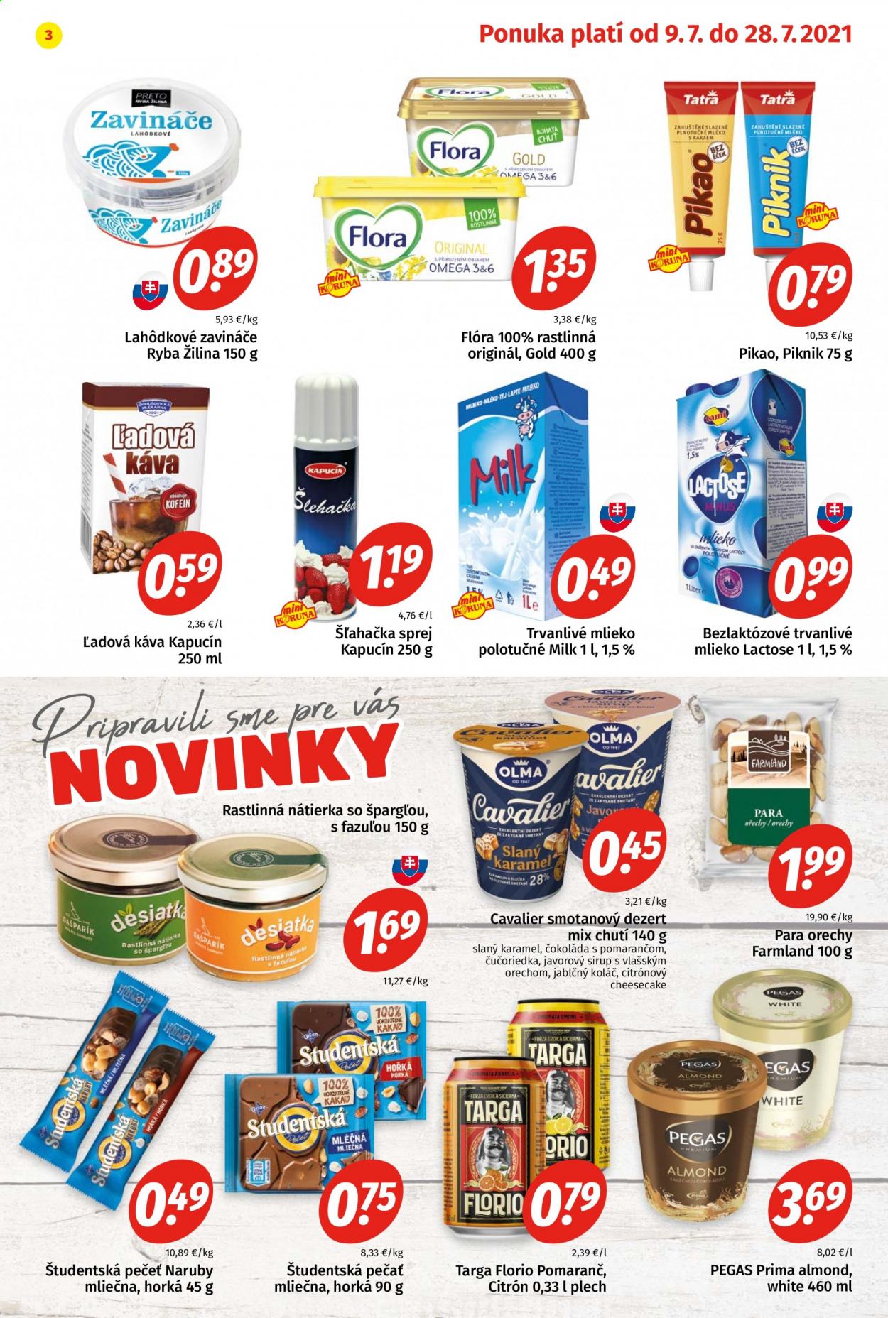 Leták Potraviny KORUNA - 9.7.2021 - 28.7.2021. Strana 3
