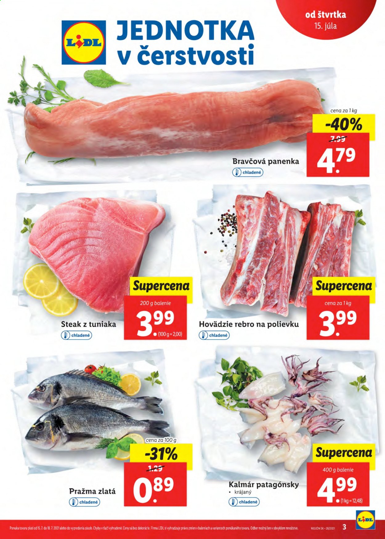 Leták Lidl - 15.7.2021 - 18.7.2021. Strana 3