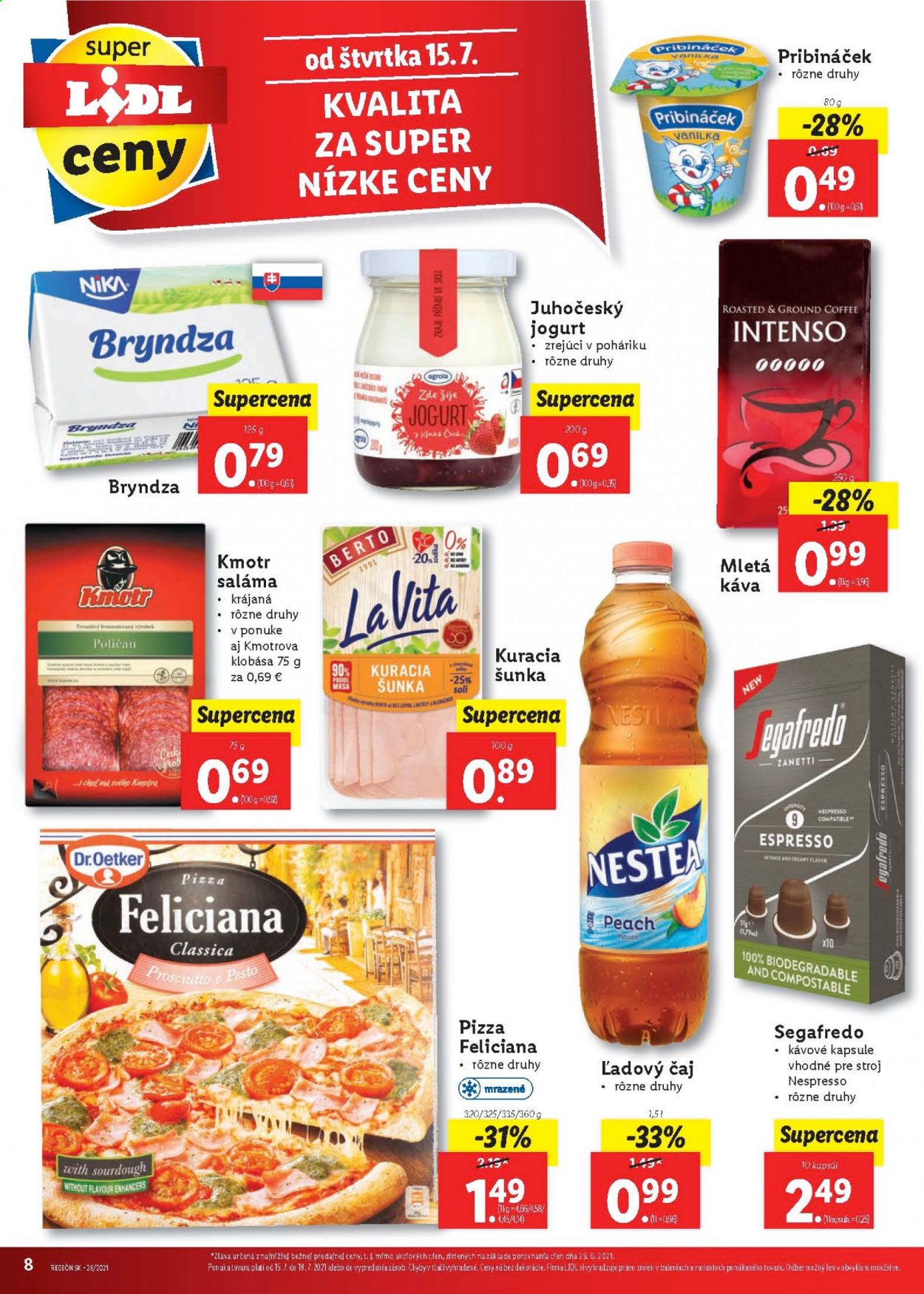Leták Lidl - 15.7.2021 - 18.7.2021. Strana 8