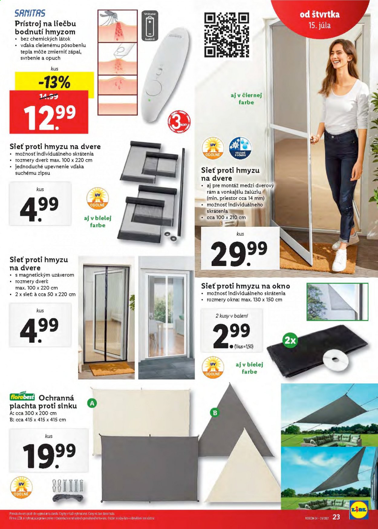 Leták Lidl - 15.7.2021 - 18.7.2021. Strana 23