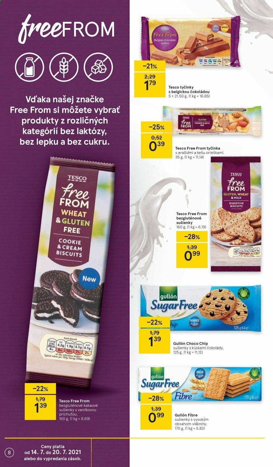 Leták TESCO - 14.7.2021 - 20.7.2021. Strana 8