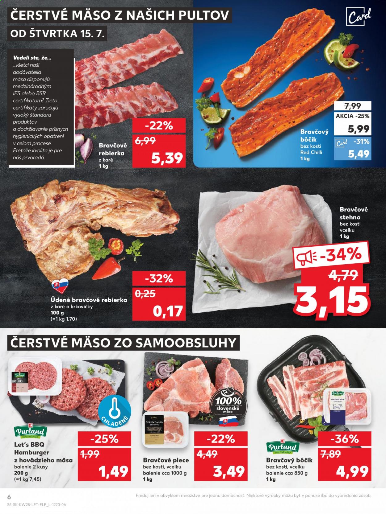 Leták Kaufland - 15.7.2021 - 21.7.2021. Strana 6