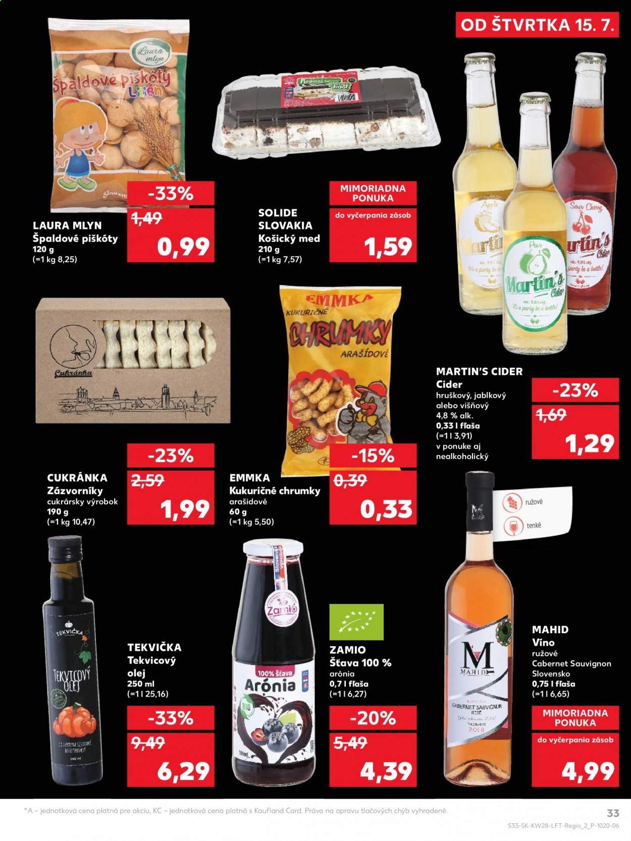 Leták Kaufland - 15.7.2021 - 21.7.2021. Strana 33