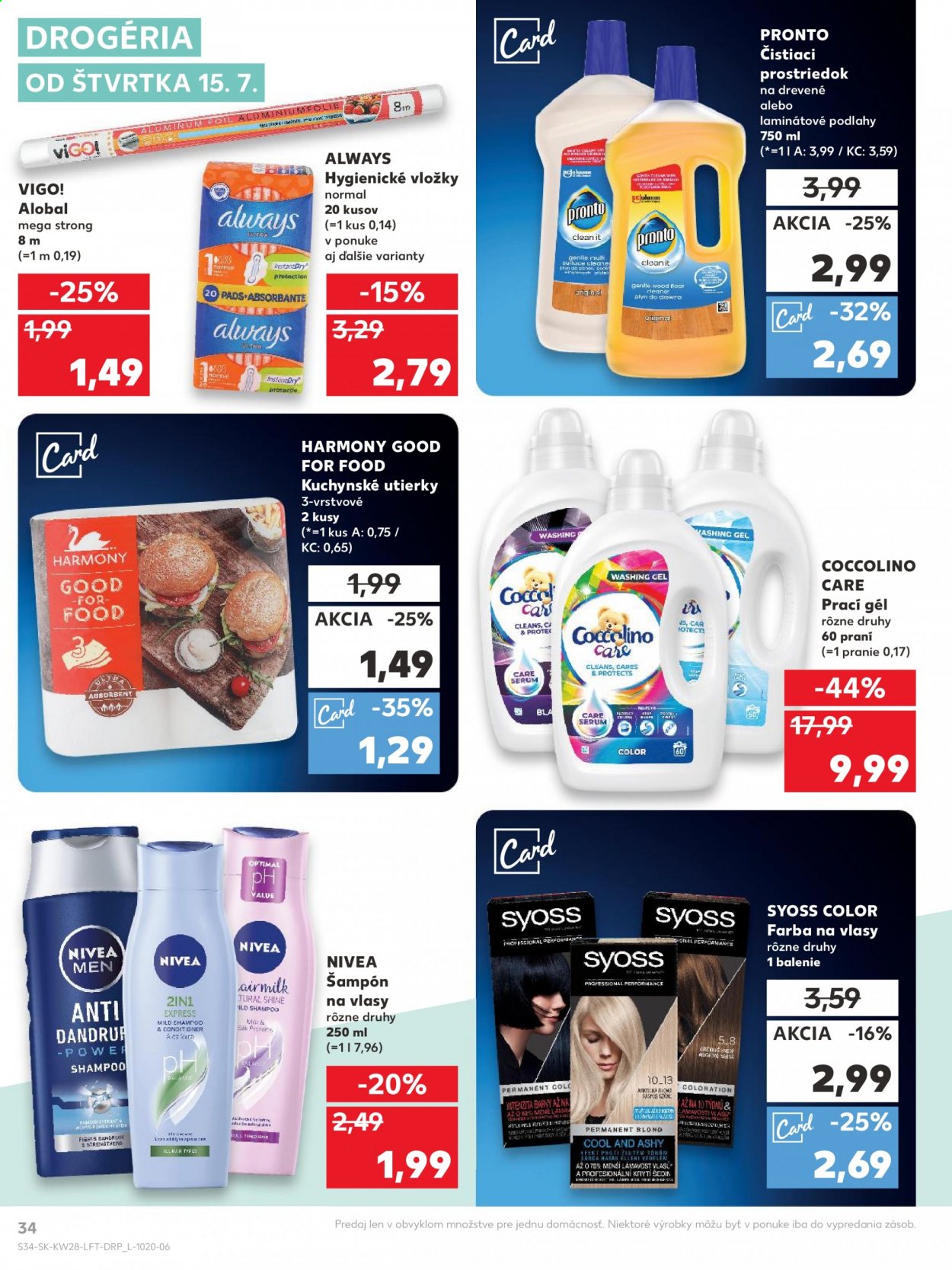 Leták Kaufland - 15.7.2021 - 21.7.2021. Strana 34