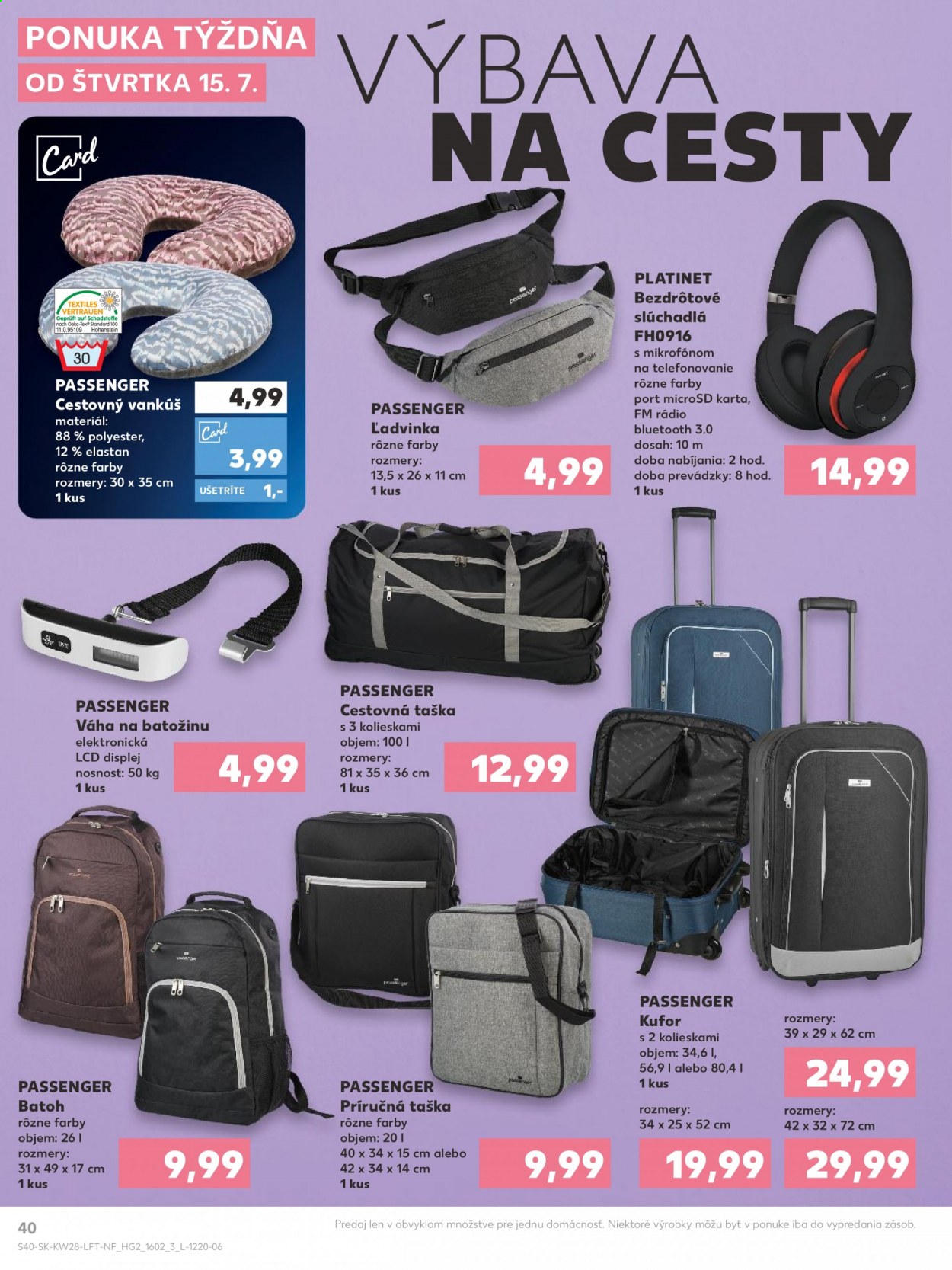 Leták Kaufland - 15.7.2021 - 21.7.2021. Strana 40