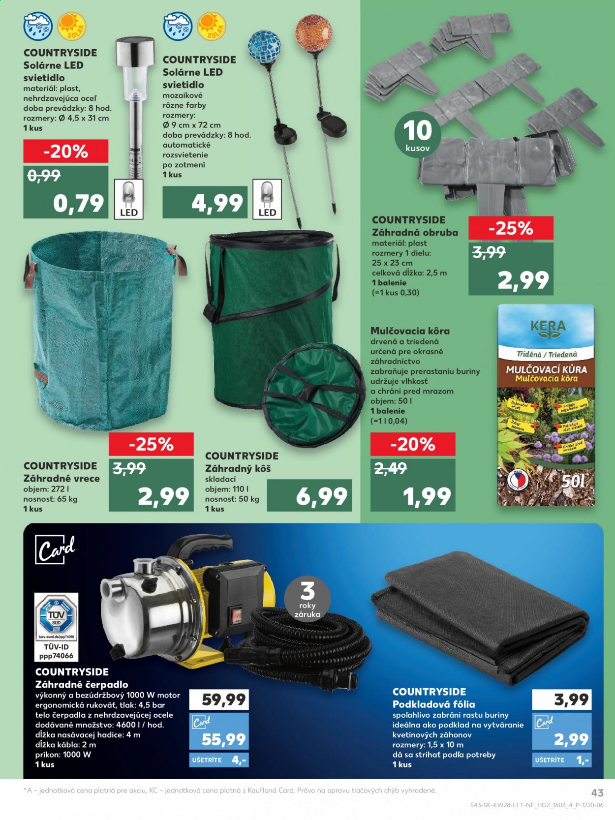 Leták Kaufland - 15.7.2021 - 21.7.2021. Strana 43