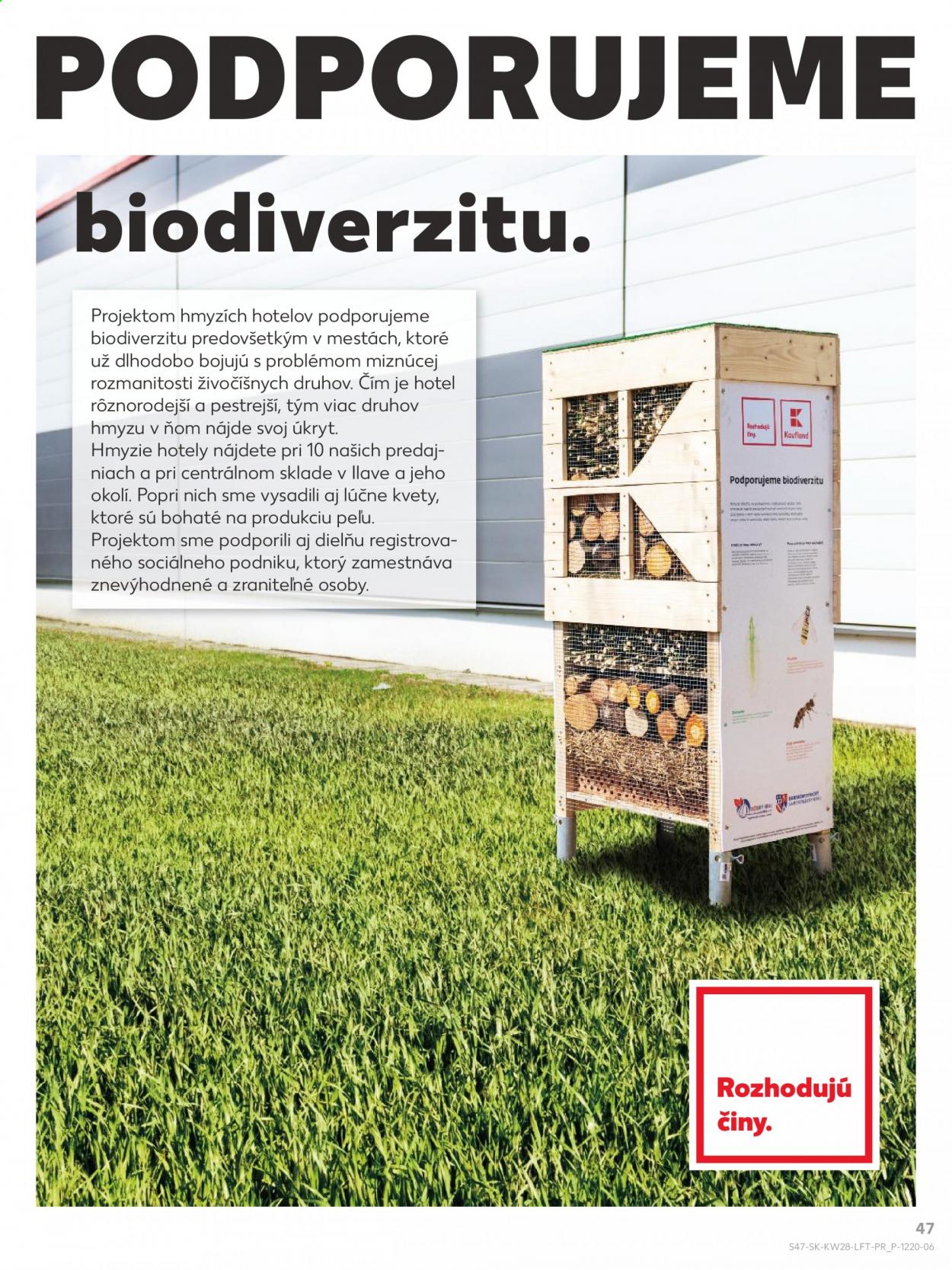 Leták Kaufland - 15.7.2021 - 21.7.2021. Strana 47