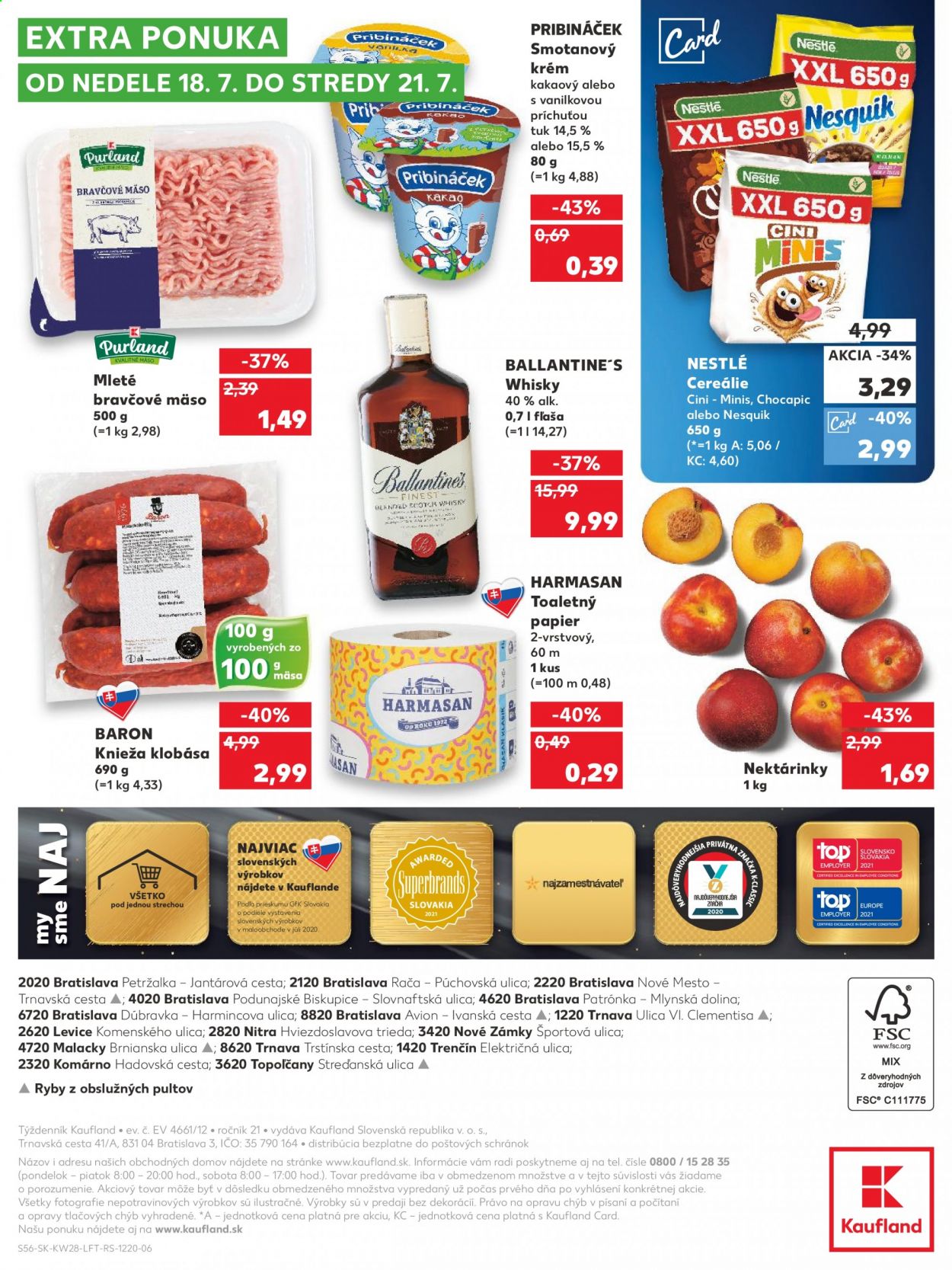 Leták Kaufland - 15.7.2021 - 21.7.2021. Strana 56