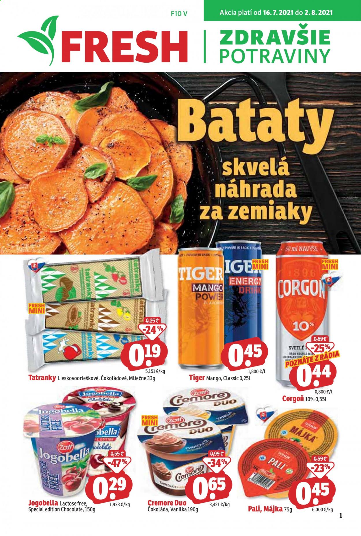Leták FRESH - 16.7.2021 - 2.8.2021. Strana 1