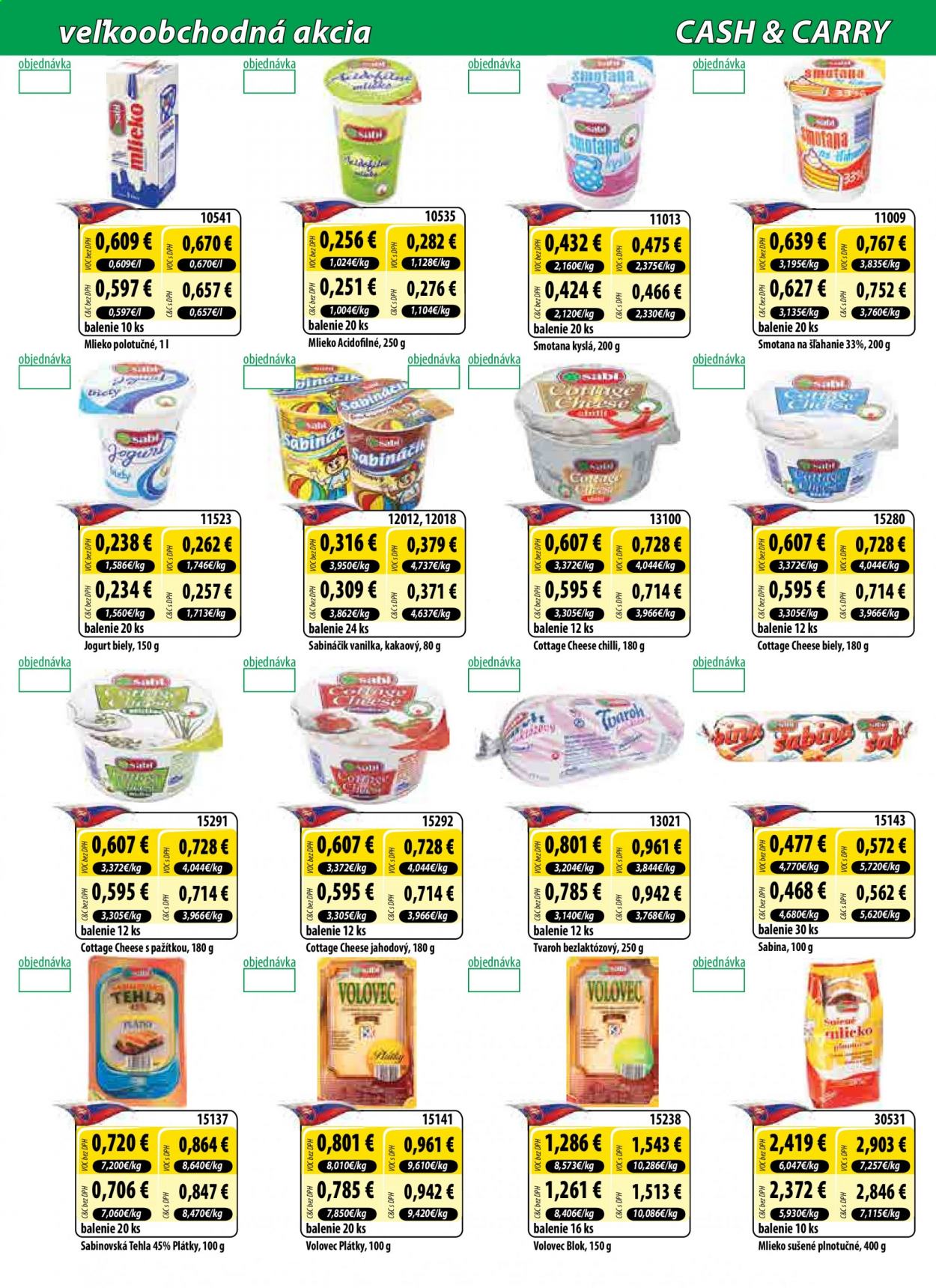 Leták Milk AGRO - 14.7.2021 - 27.7.2021. Strana 2
