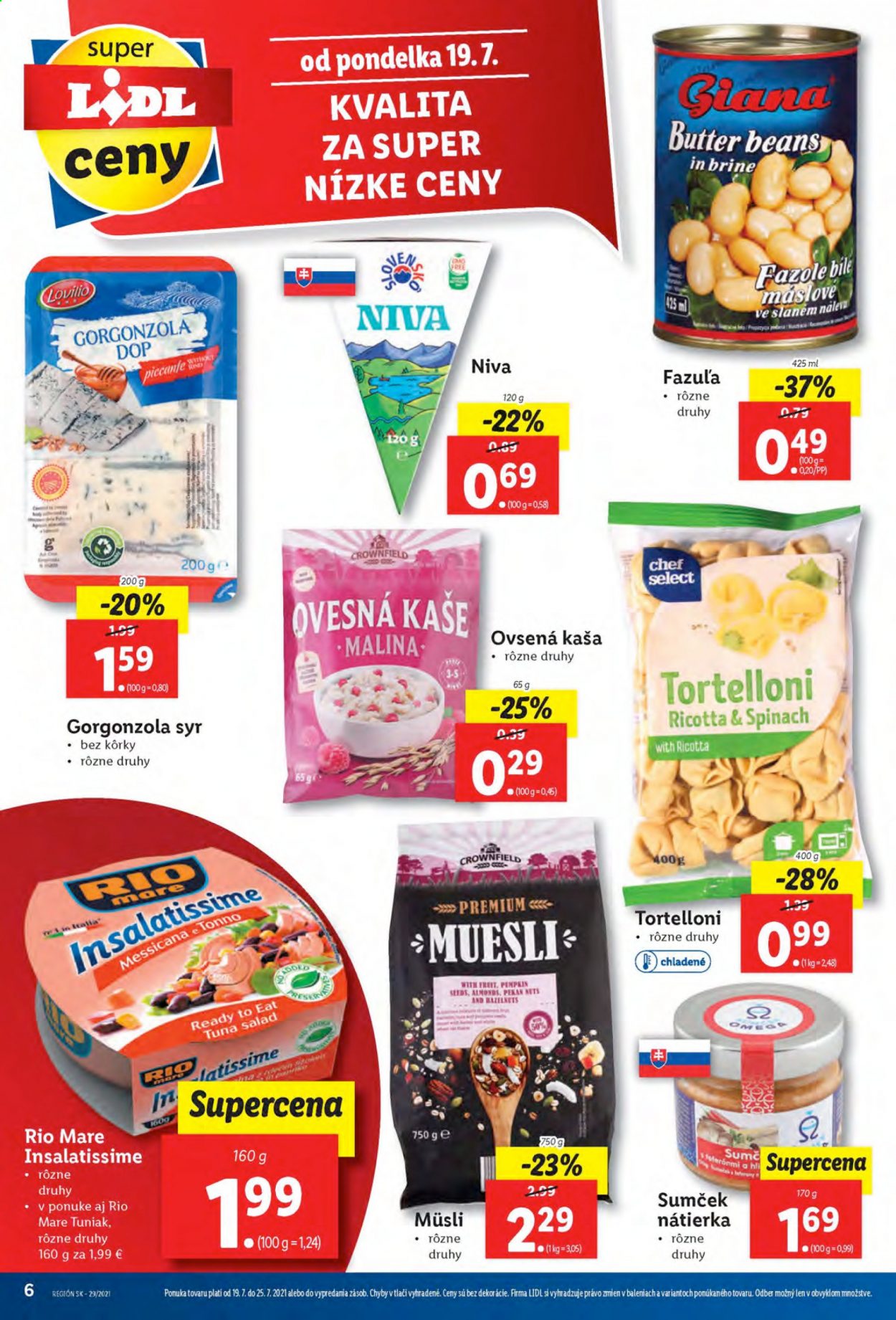 Leták Lidl - 19.7.2021 - 25.7.2021. Strana 6