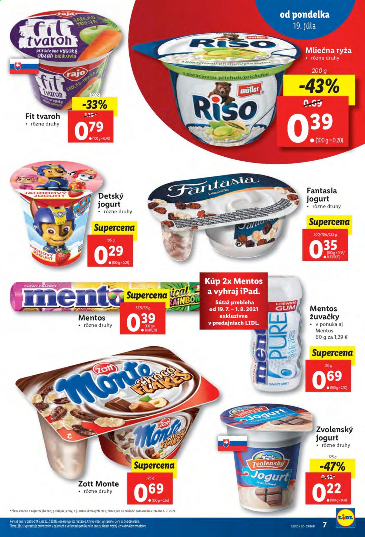 Leták Lidl - 19.7.2021 - 25.7.2021. Strana 7