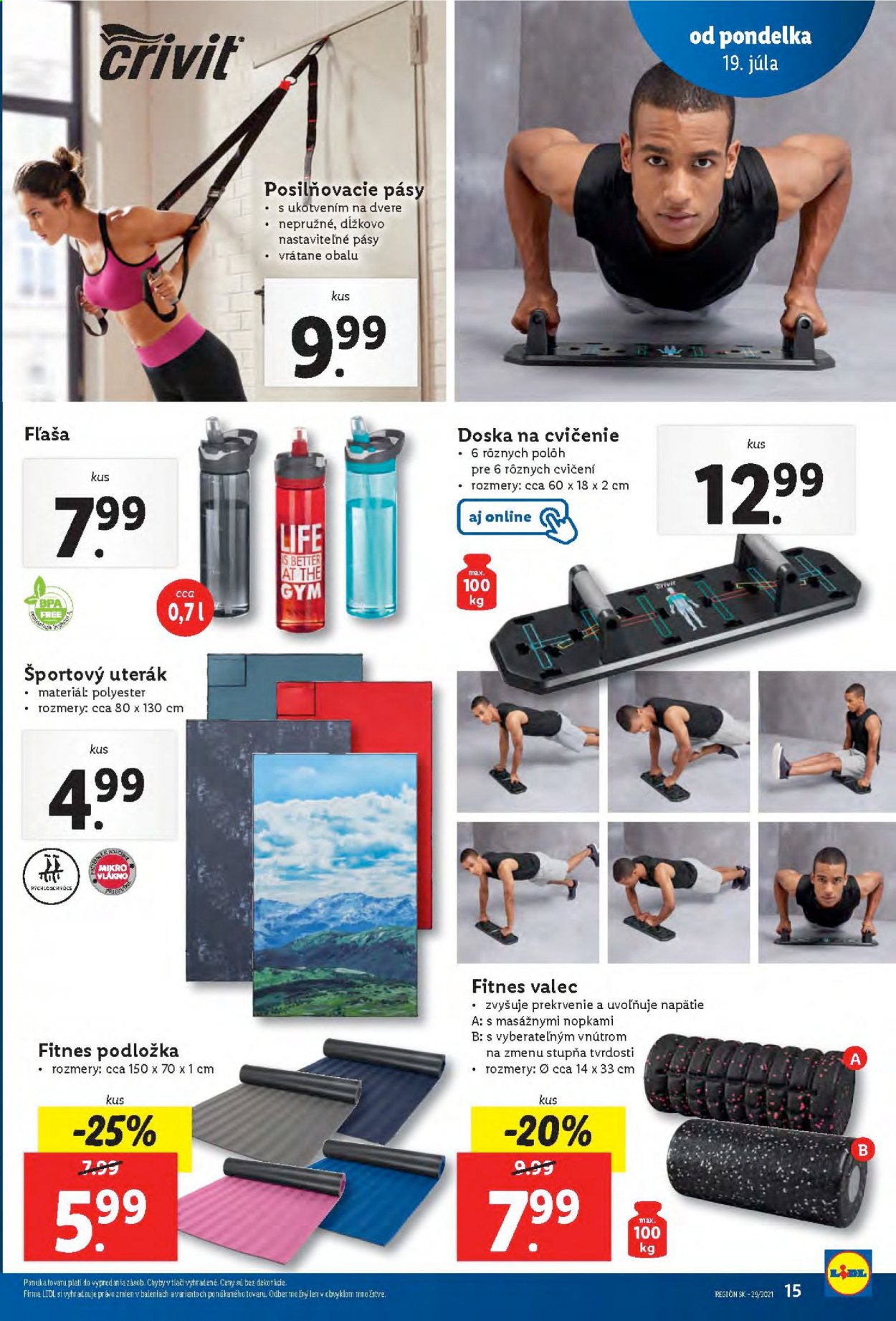 Leták Lidl - 19.7.2021 - 25.7.2021. Strana 15