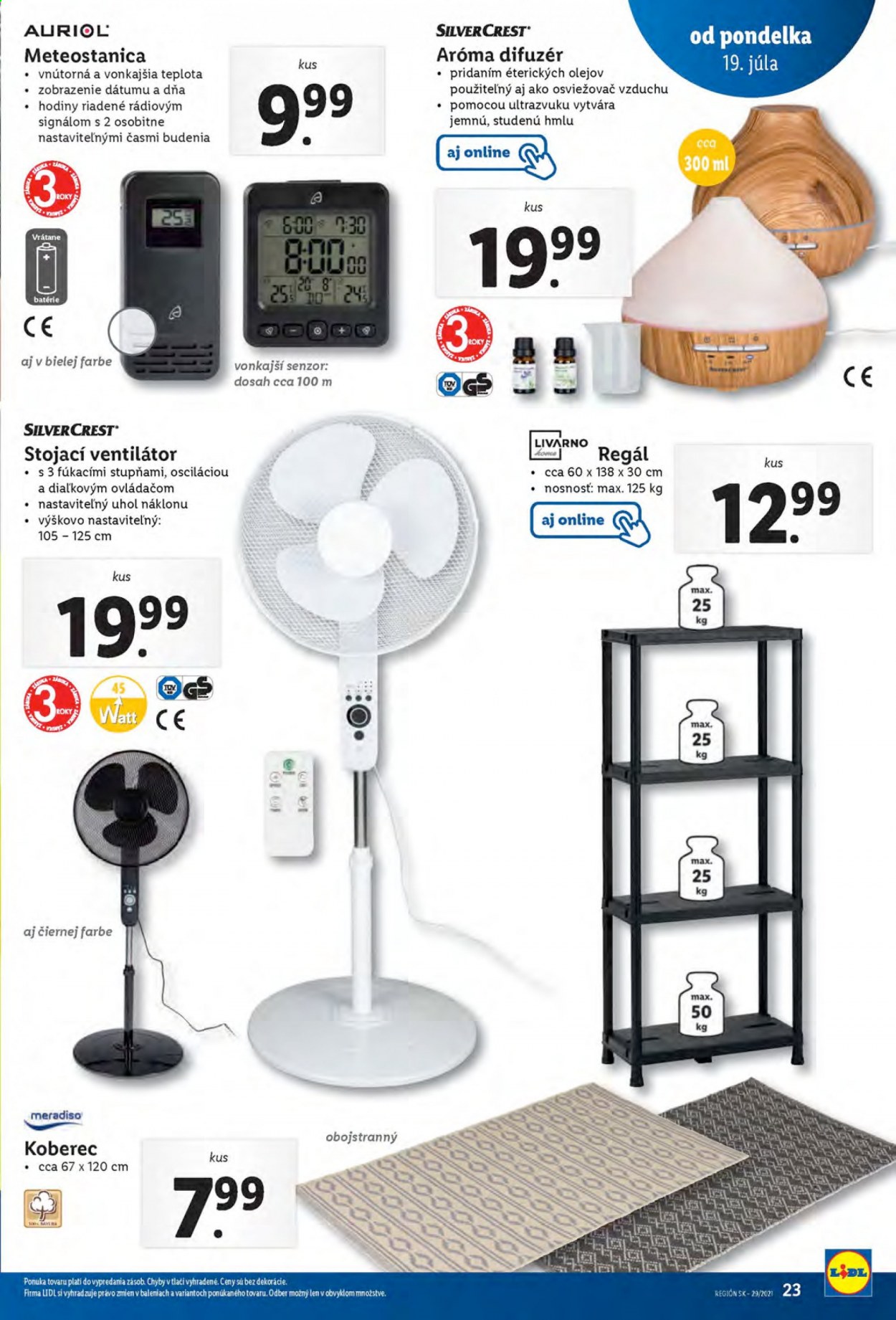 Leták Lidl - 19.7.2021 - 25.7.2021. Strana 23