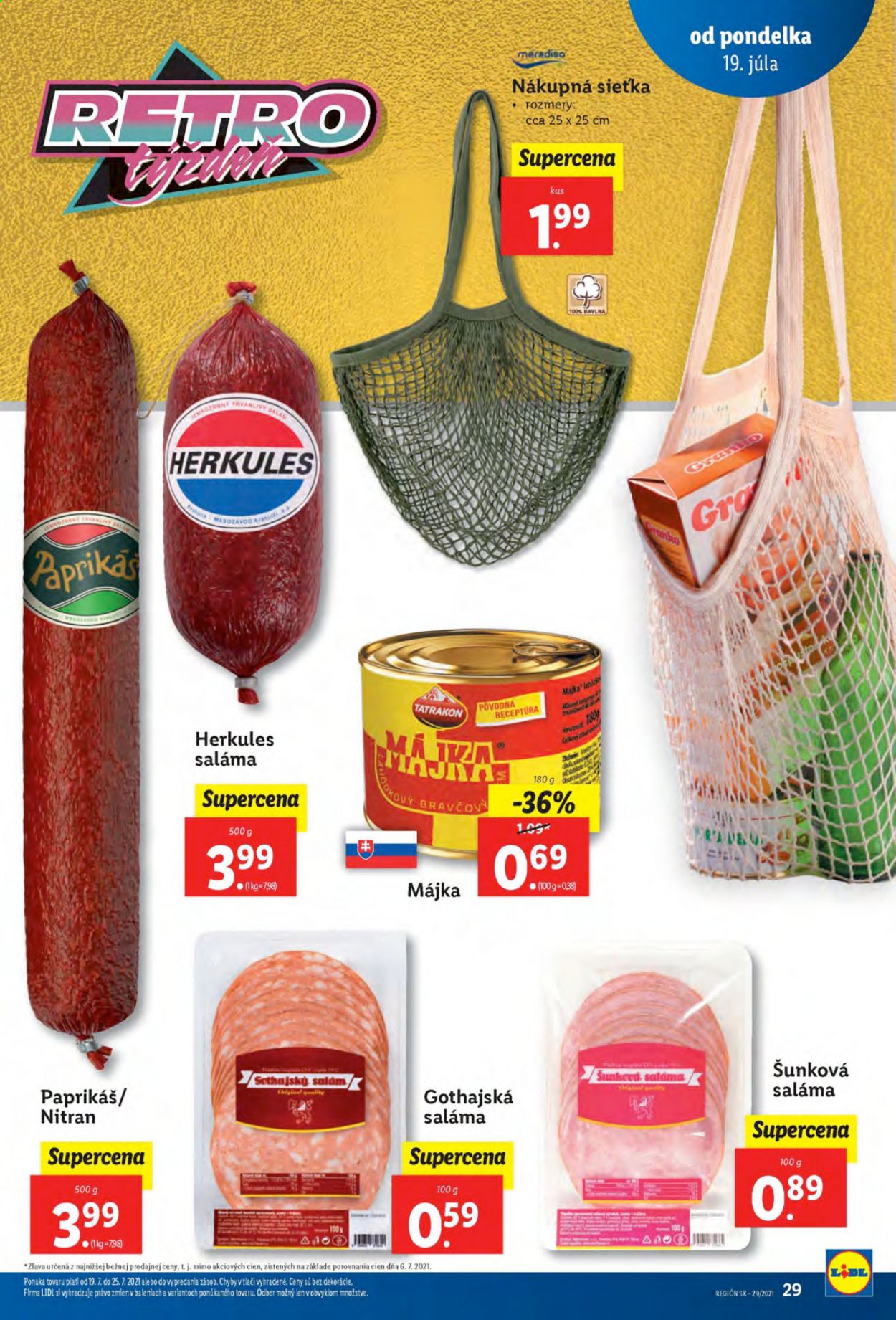 Leták Lidl - 19.7.2021 - 25.7.2021. Strana 26