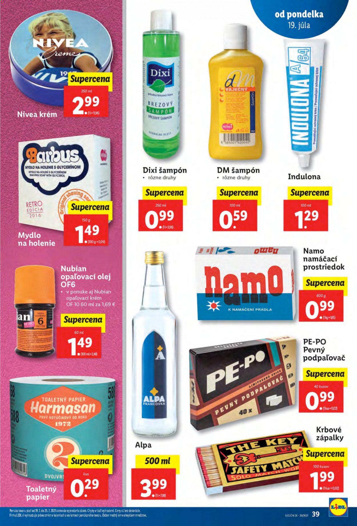 Leták Lidl - 19.7.2021 - 25.7.2021. Strana 36