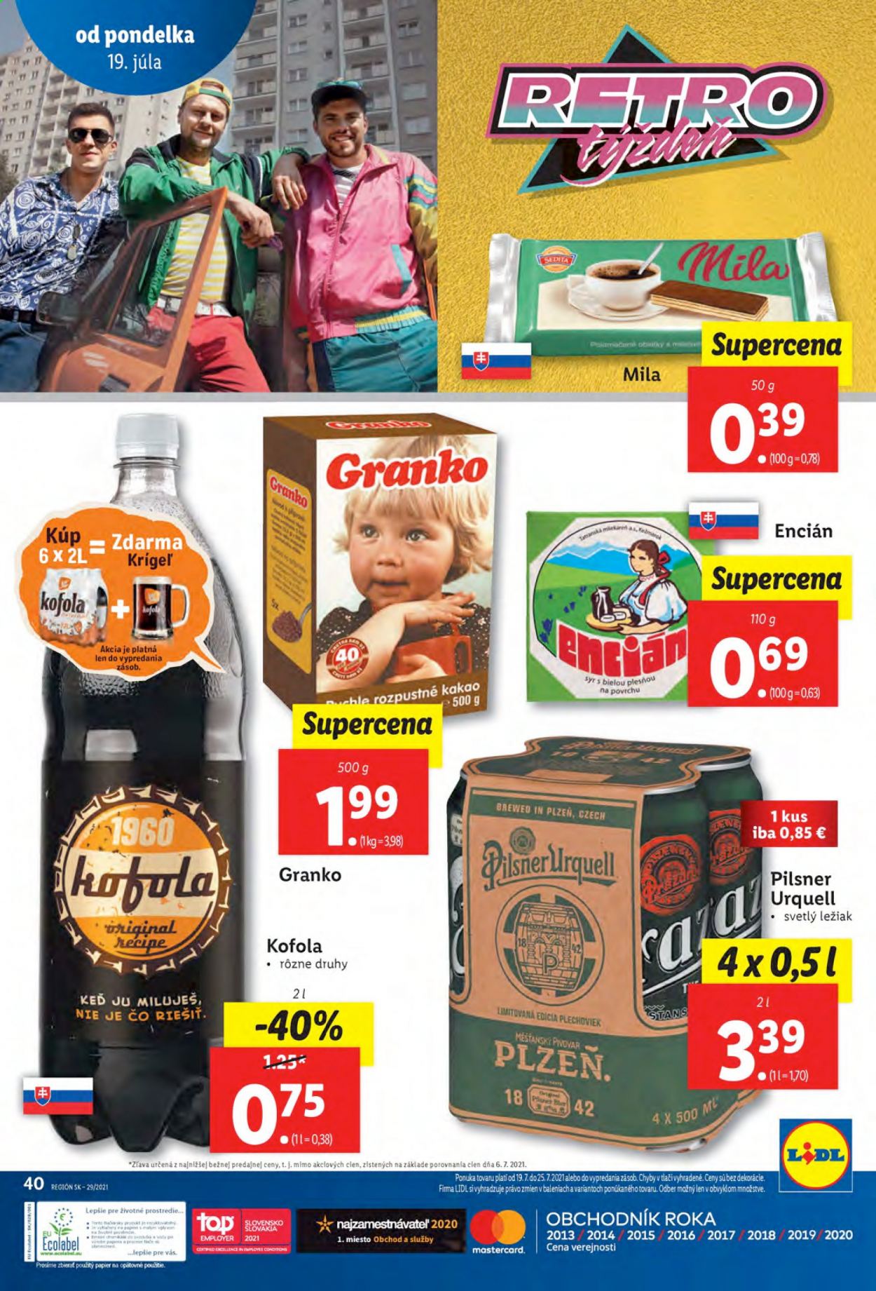 Leták Lidl - 19.7.2021 - 25.7.2021. Strana 37