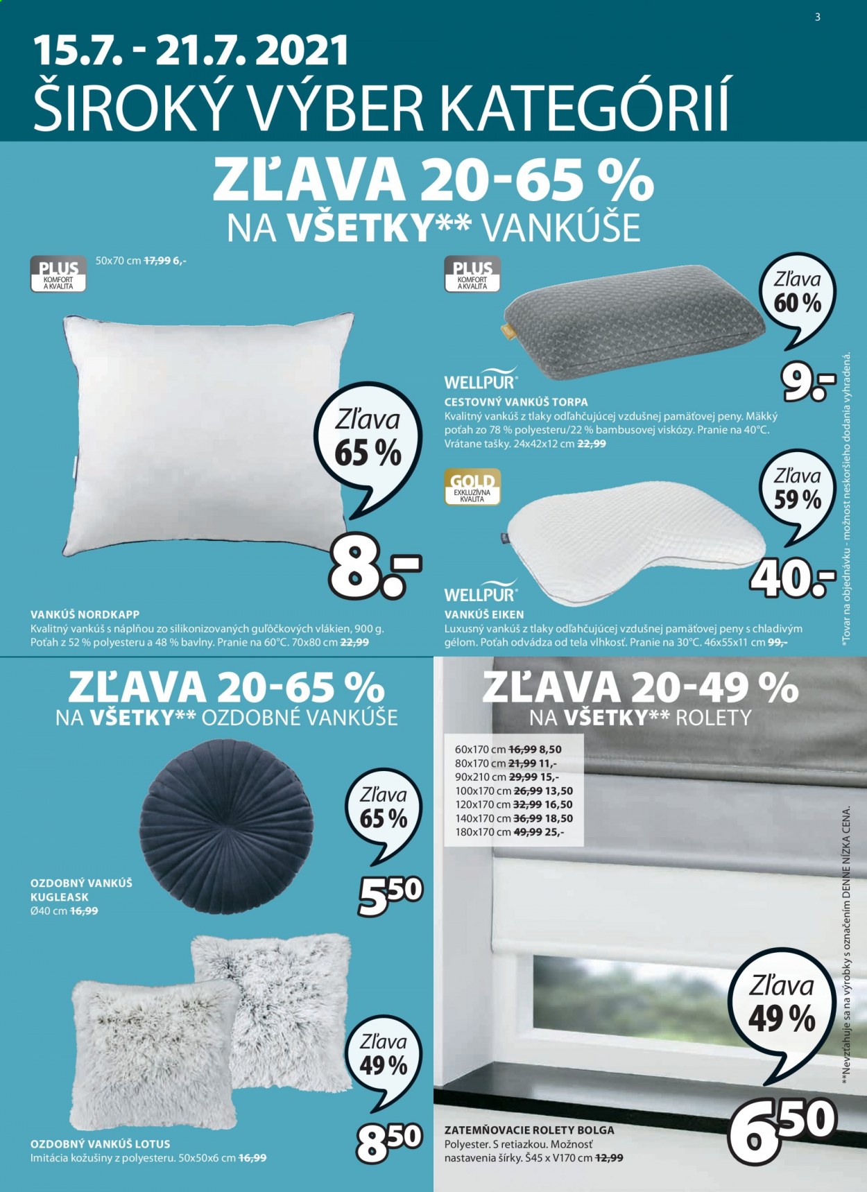 Leták JYSK - 15.7.2021 - 28.7.2021. Strana 3
