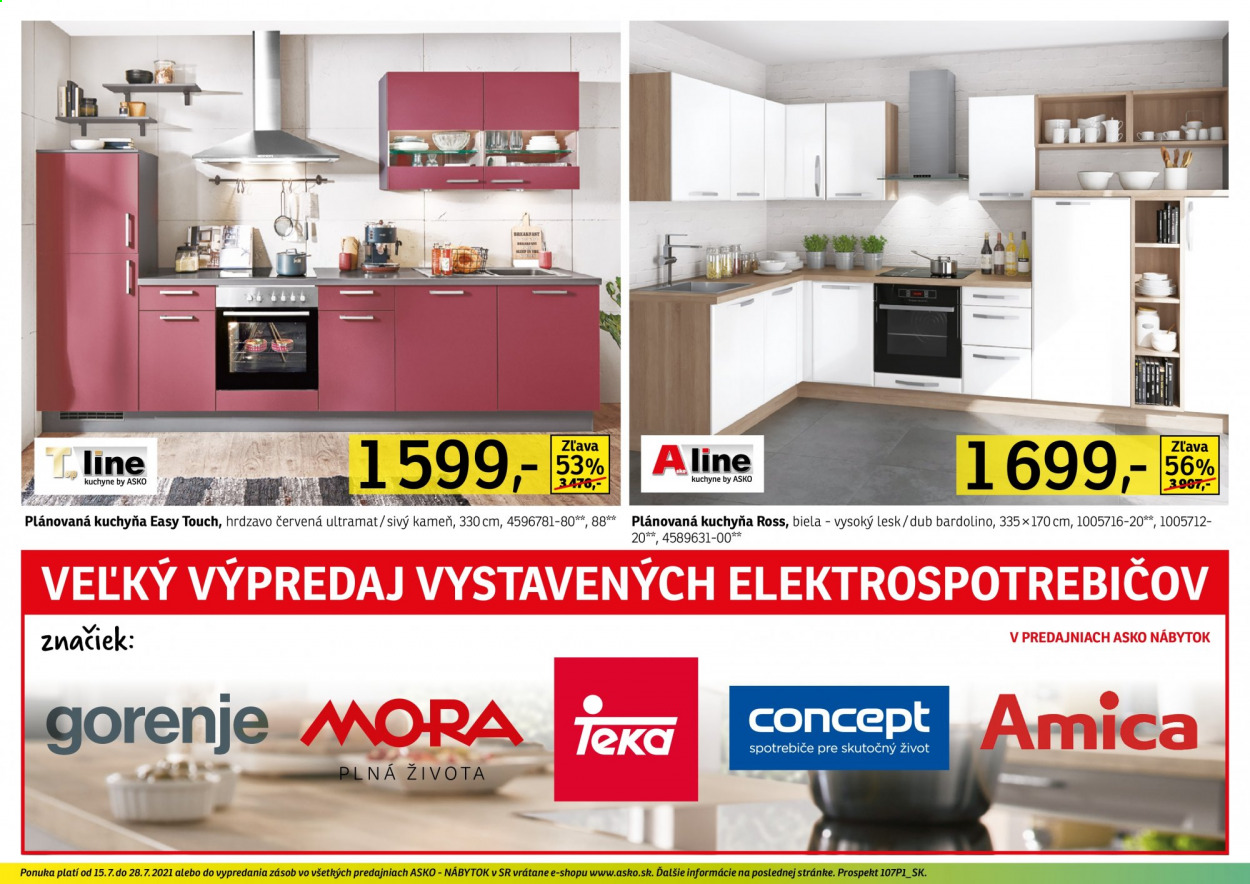 Leták Asko Nábytok - 15.7.2021 - 28.7.2021. Strana 19