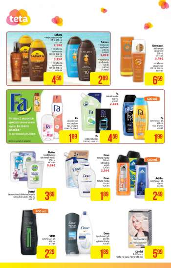 thumbnail - Sahara • mlieko na opaľovanie OF 10 200 ml 14,45 €/l