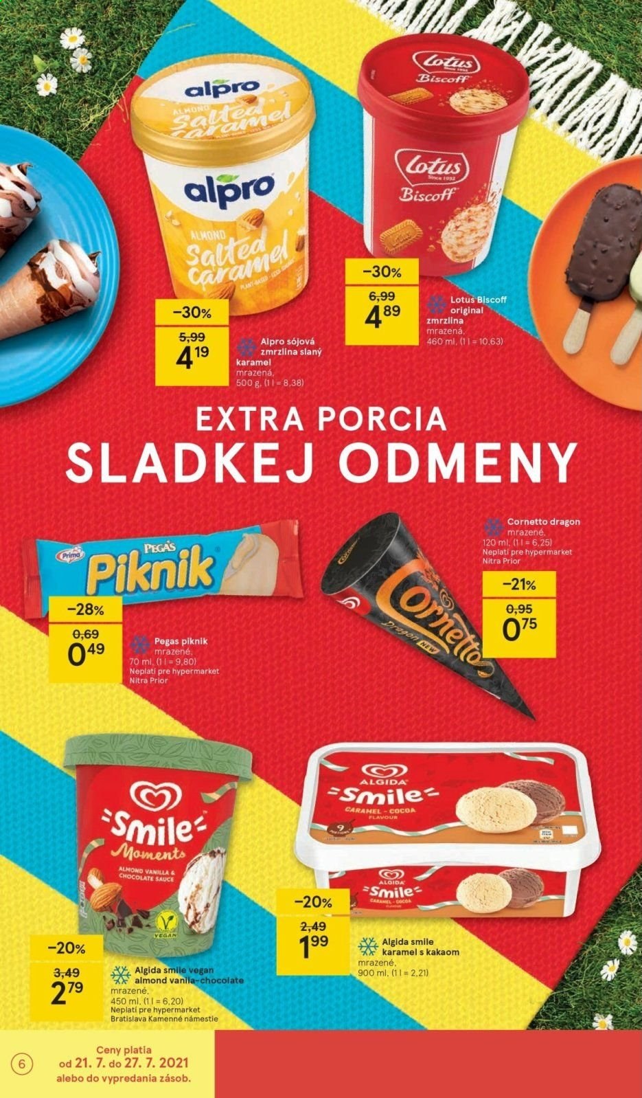 Leták TESCO - 21.7.2021 - 27.7.2021. Strana 6