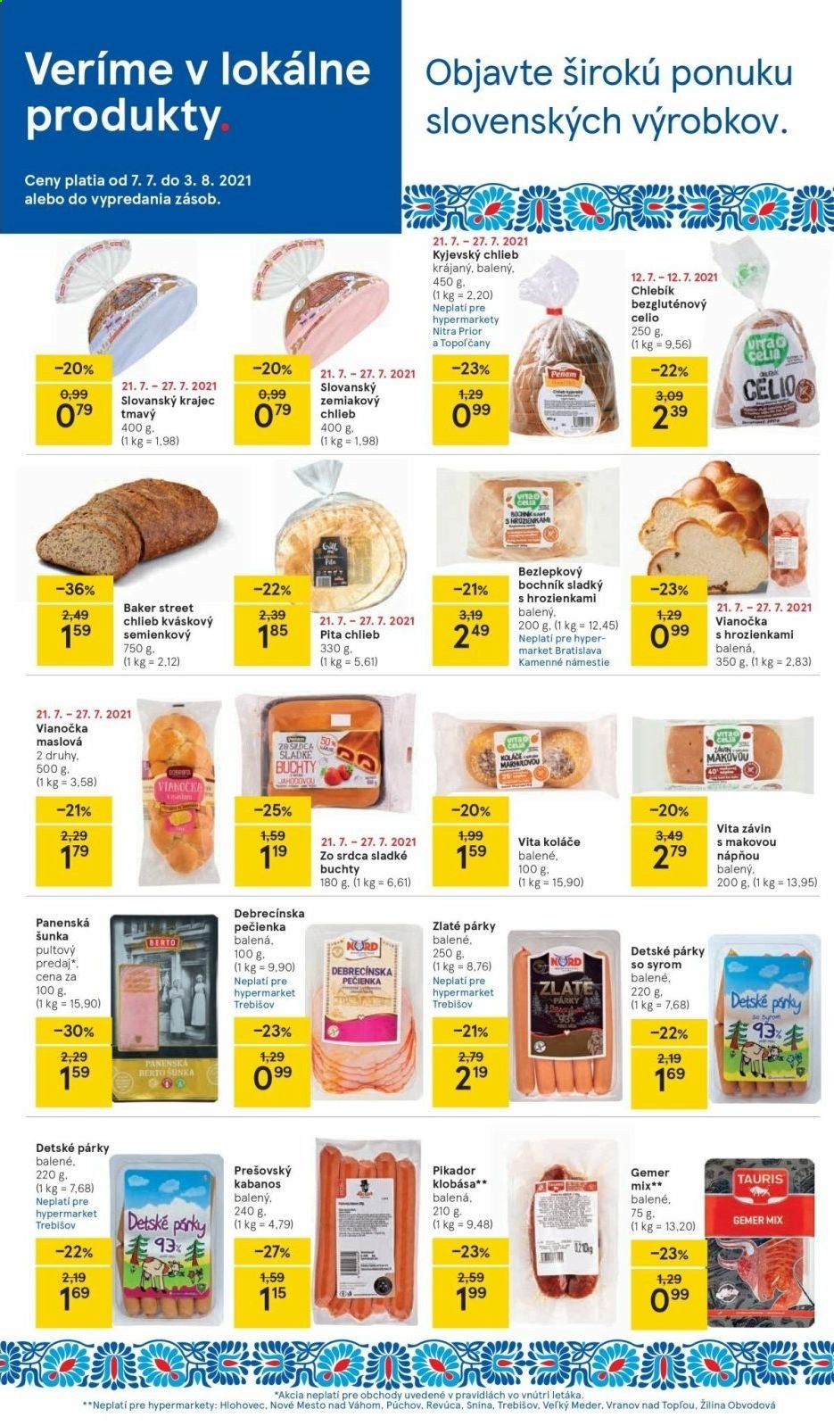 Leták TESCO - 21.7.2021 - 27.7.2021. Strana 9