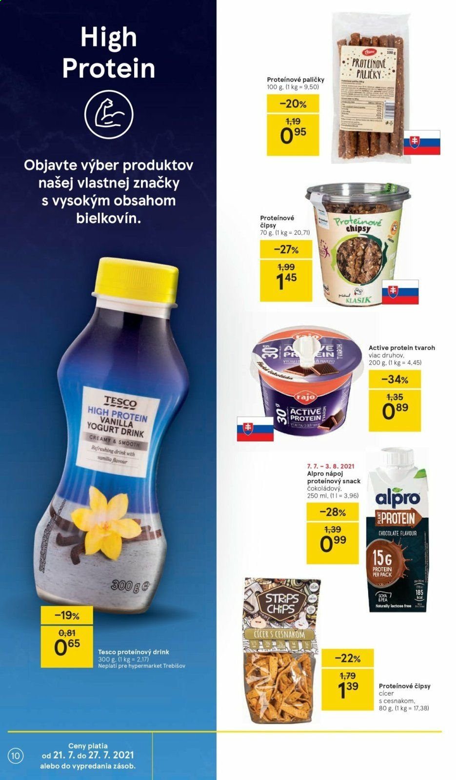 Leták TESCO - 21.7.2021 - 27.7.2021. Strana 10