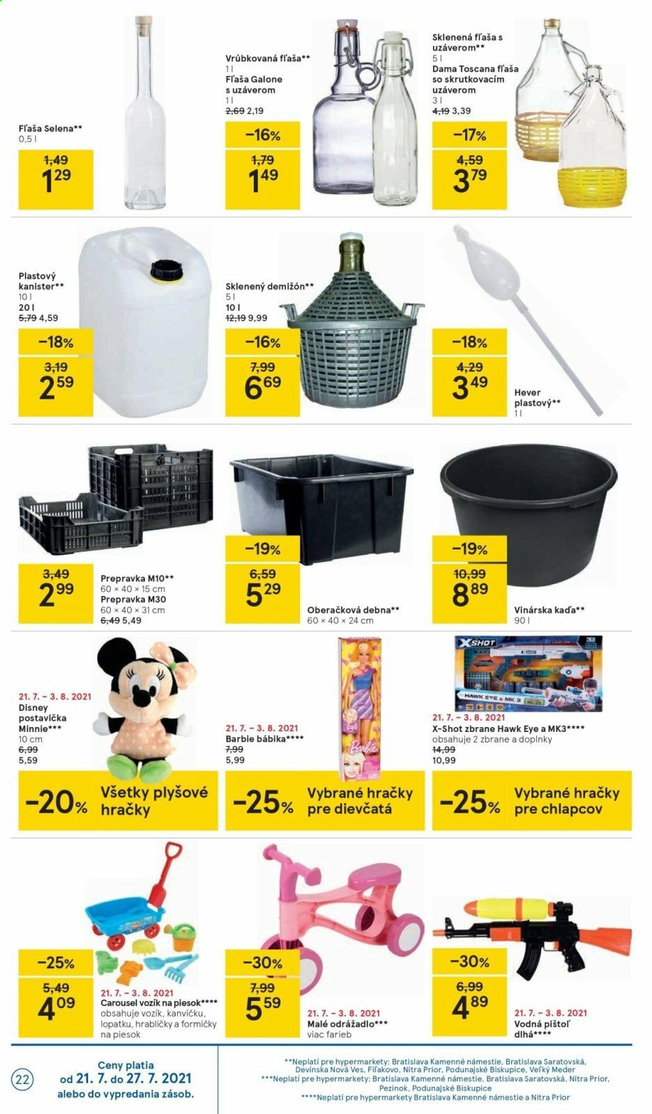 Leták TESCO - 21.7.2021 - 27.7.2021. Strana 22