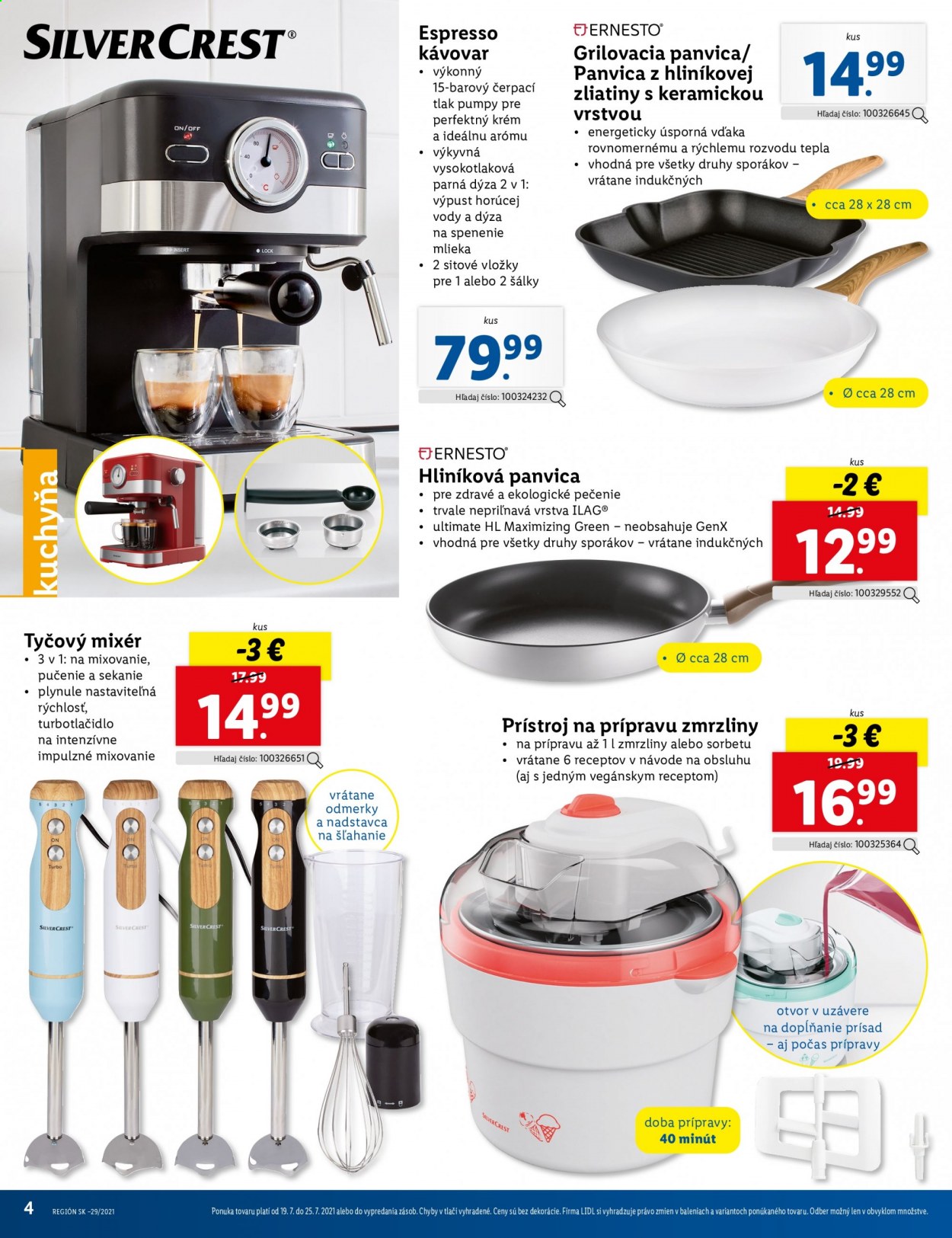 Leták Lidl - 19.7.2021 - 25.7.2021. Strana 4