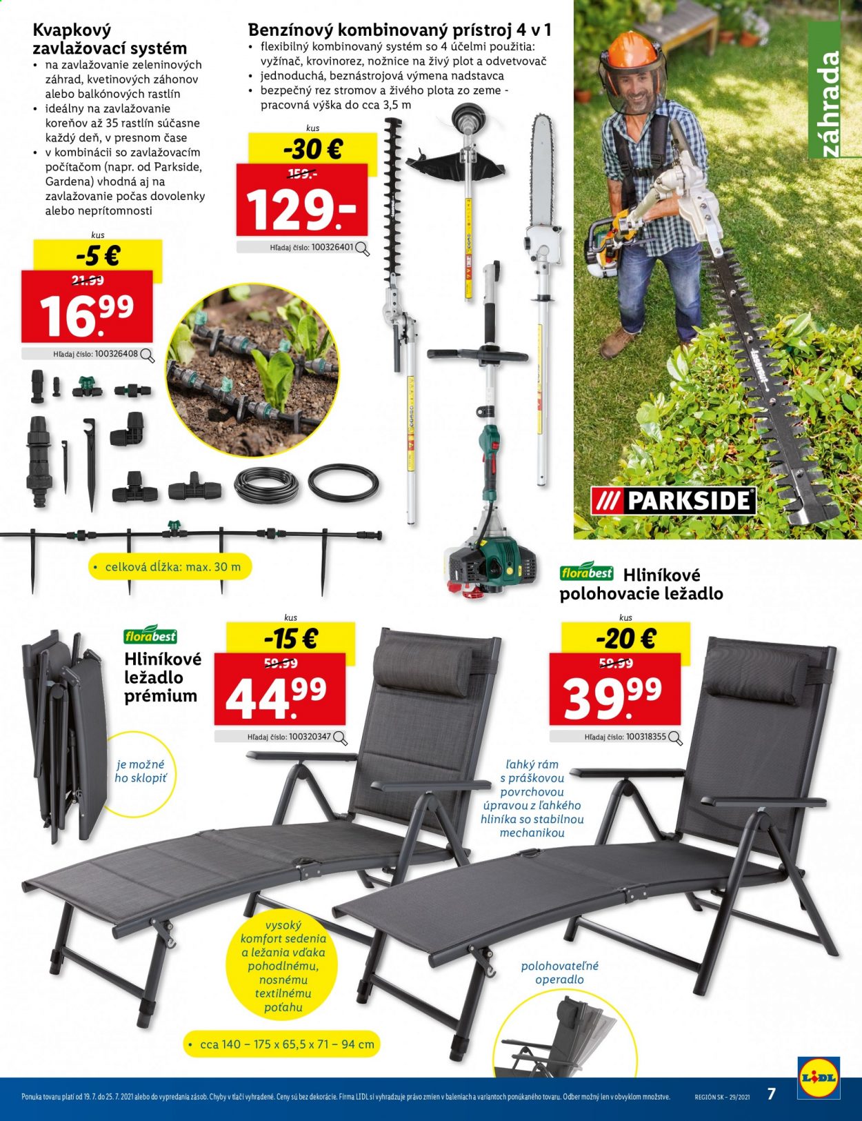 Leták Lidl - 19.7.2021 - 25.7.2021. Strana 7