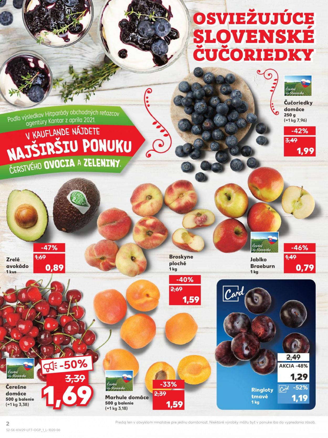 Leták Kaufland - 22.7.2021 - 28.7.2021. Strana 2