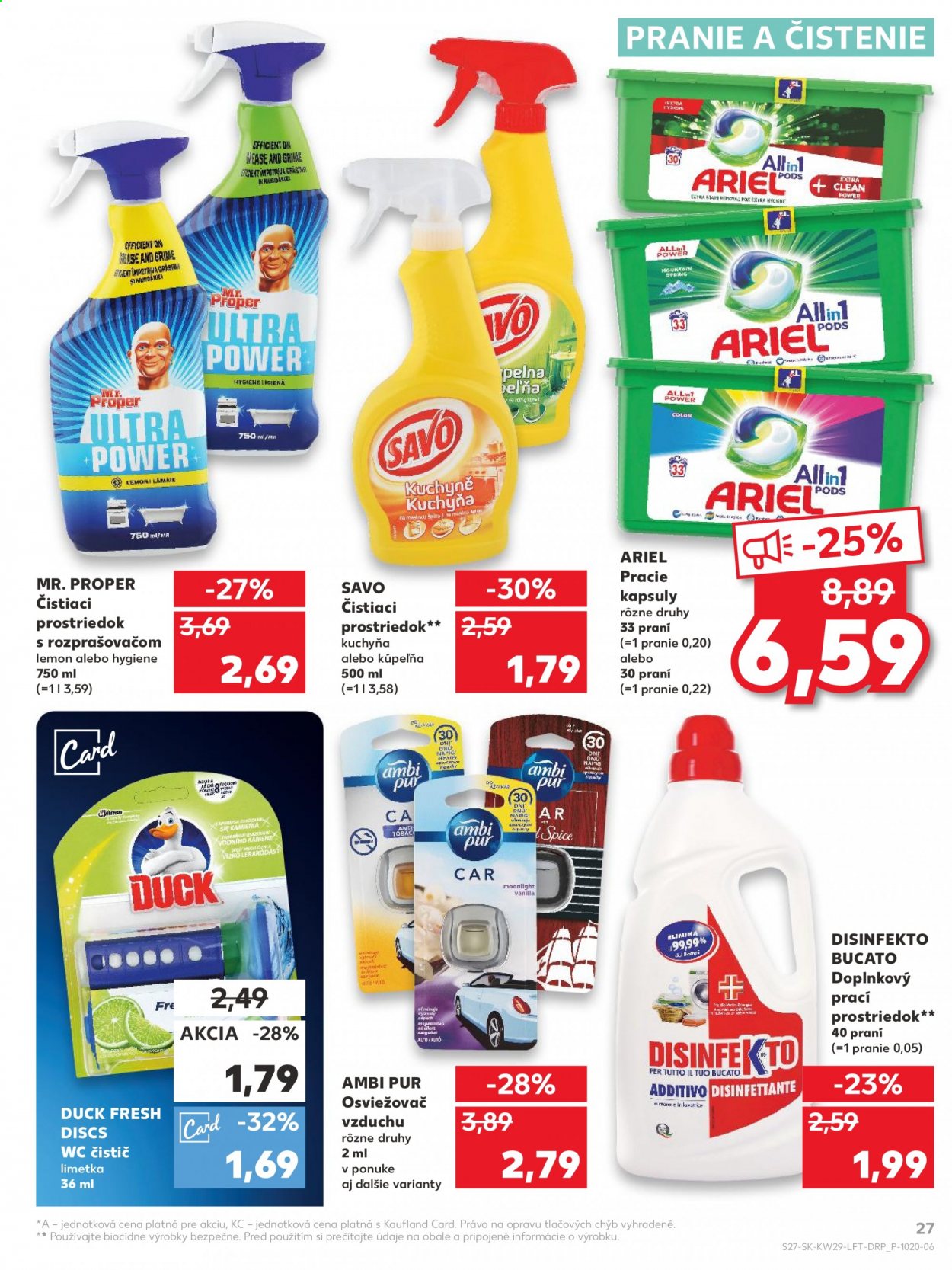 Leták Kaufland - 22.7.2021 - 28.7.2021. Strana 27