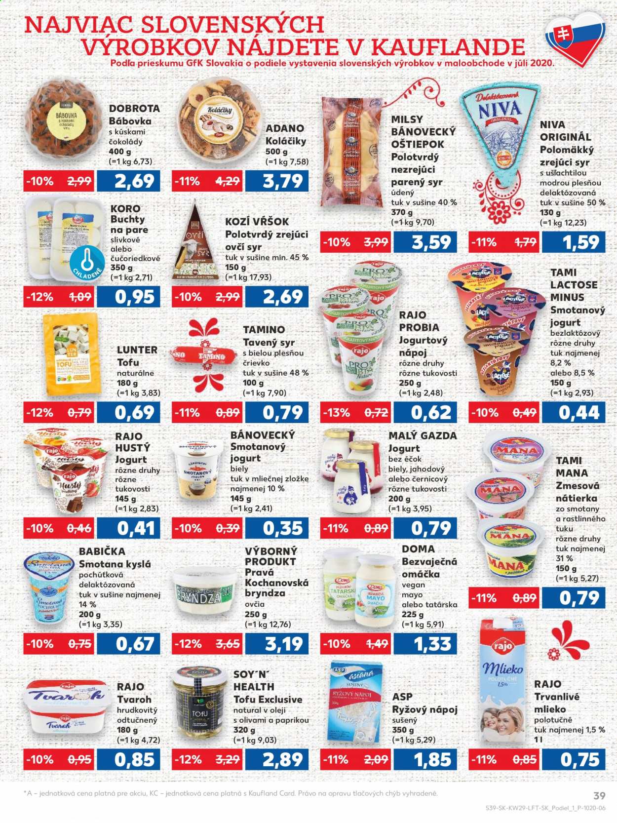 Leták Kaufland - 22.7.2021 - 28.7.2021. Strana 39