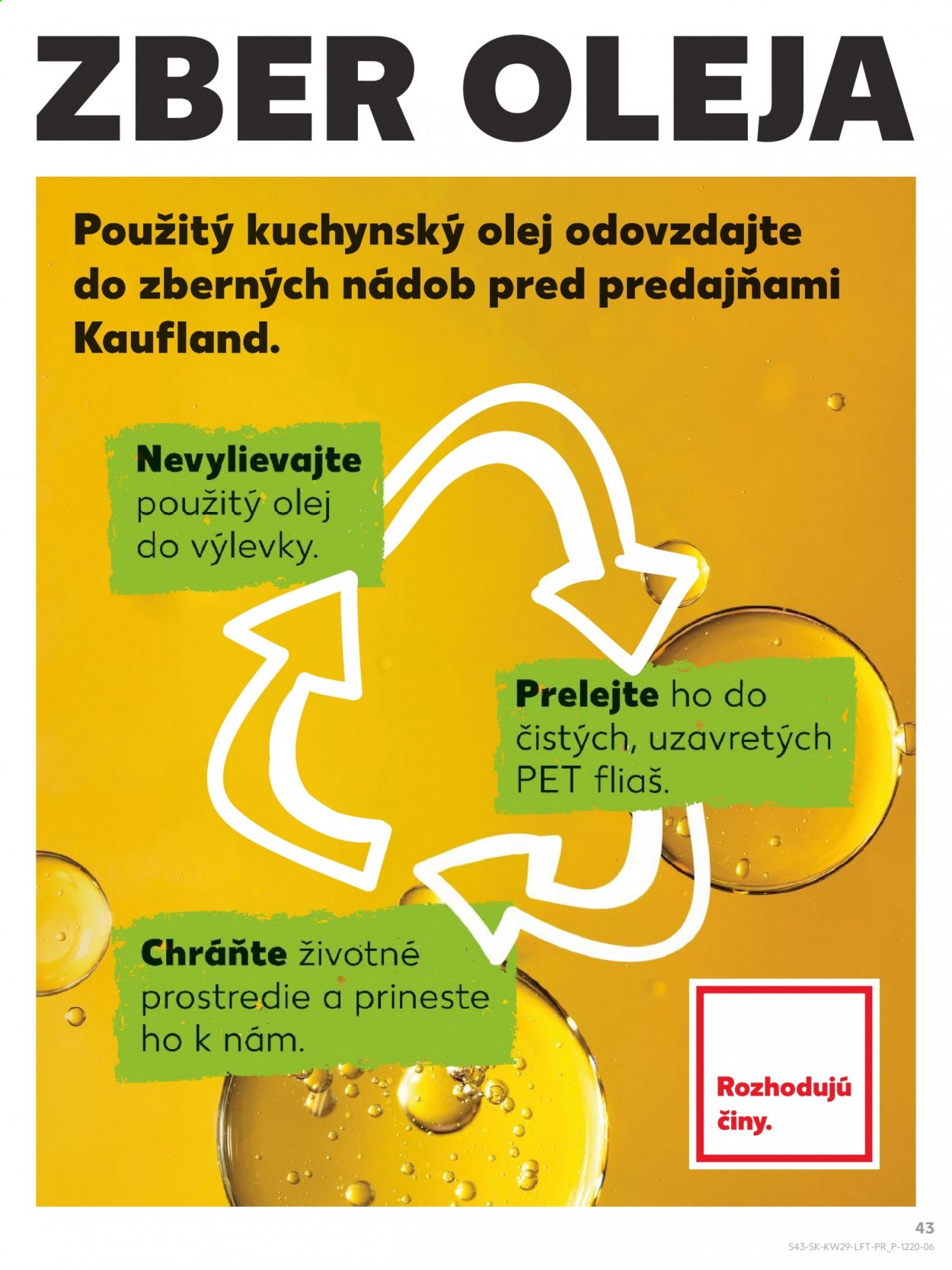 Leták Kaufland - 22.7.2021 - 28.7.2021. Strana 43